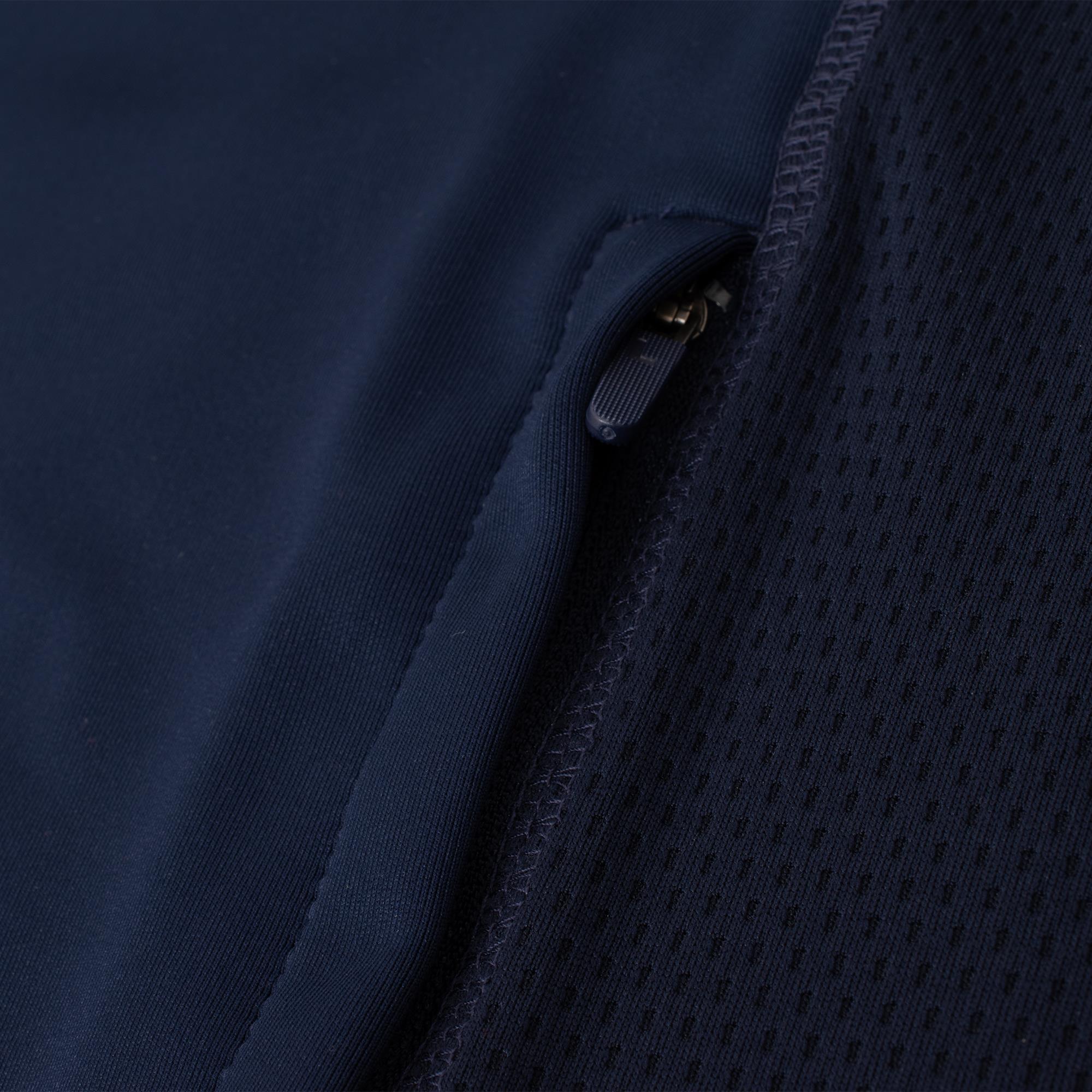 Lacoste Quarter Zip Golf Sweatshirt Navy