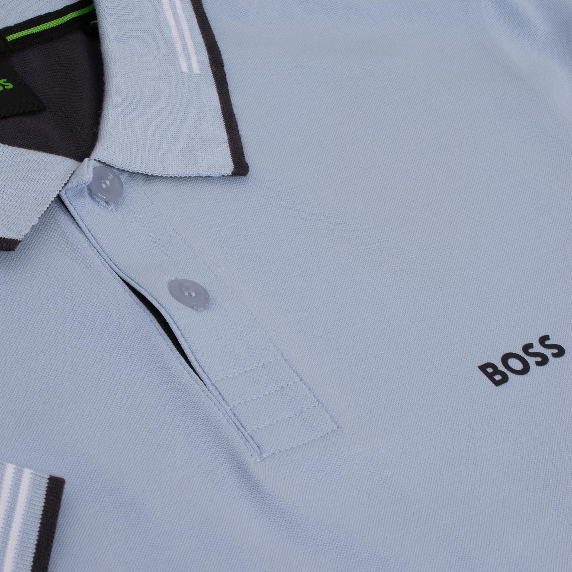 Boss Paul Polo Shirt Bright Purple