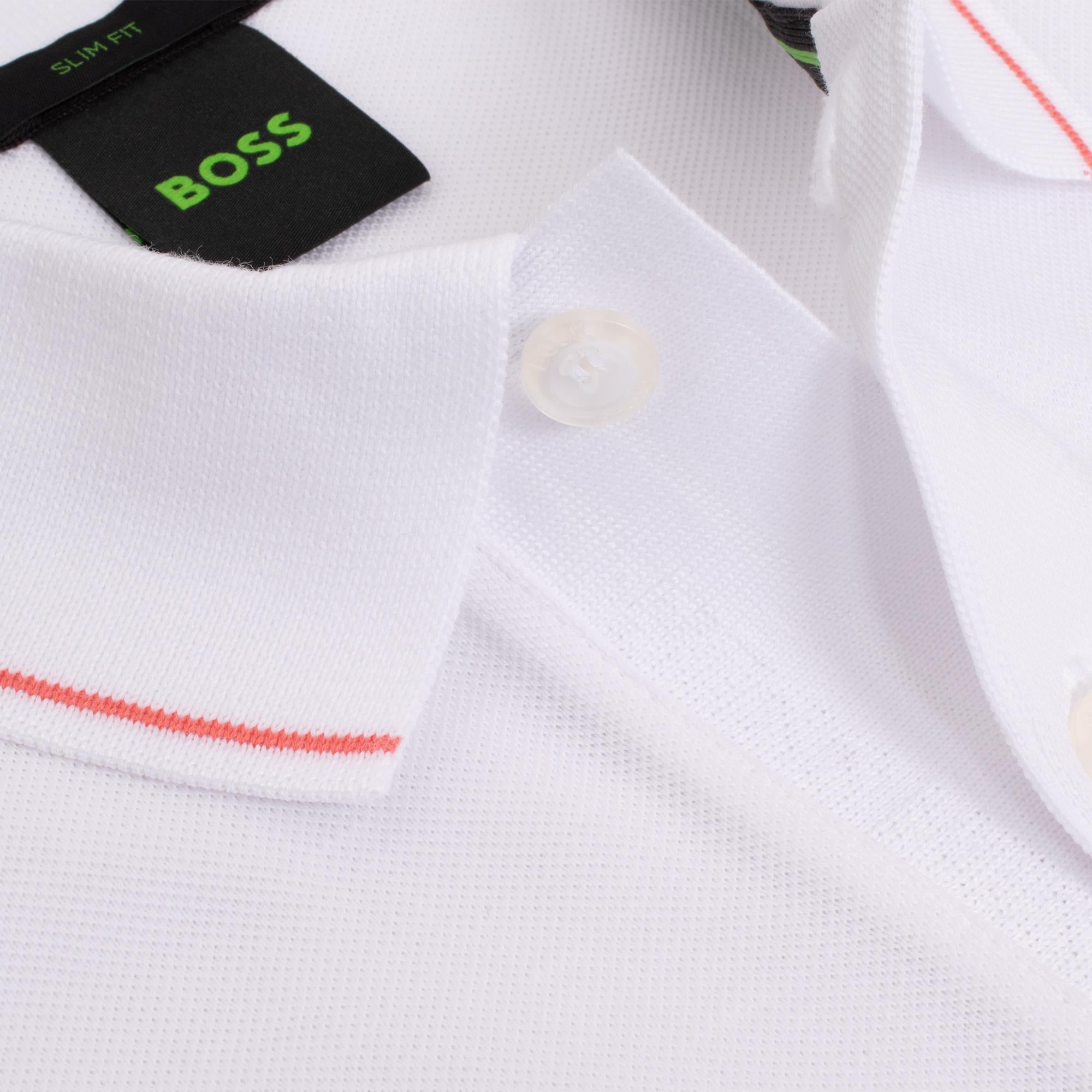 Boss Paule 4 Polo Shirt Natural