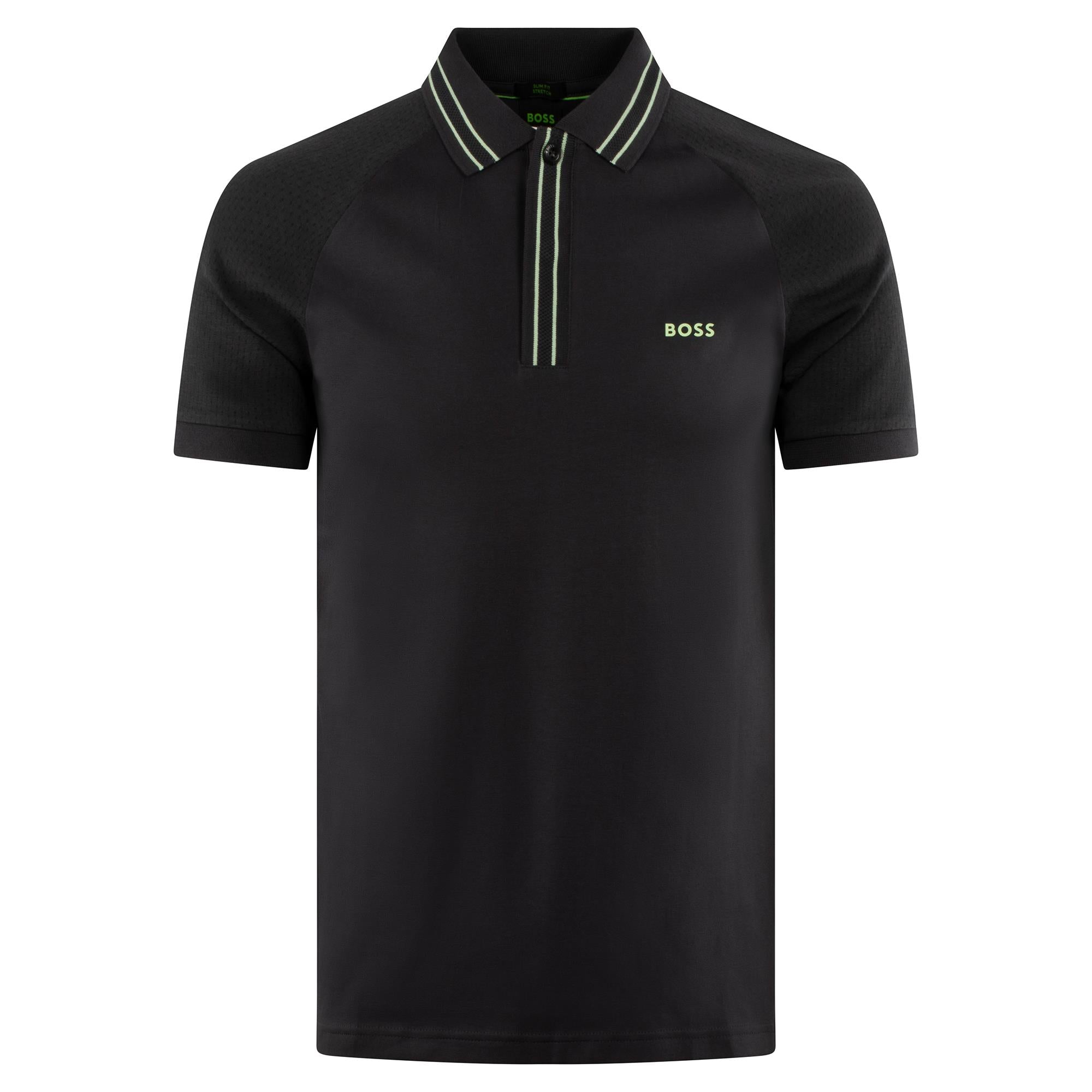 Boss Paule 2 Polo Shirt Charcoal