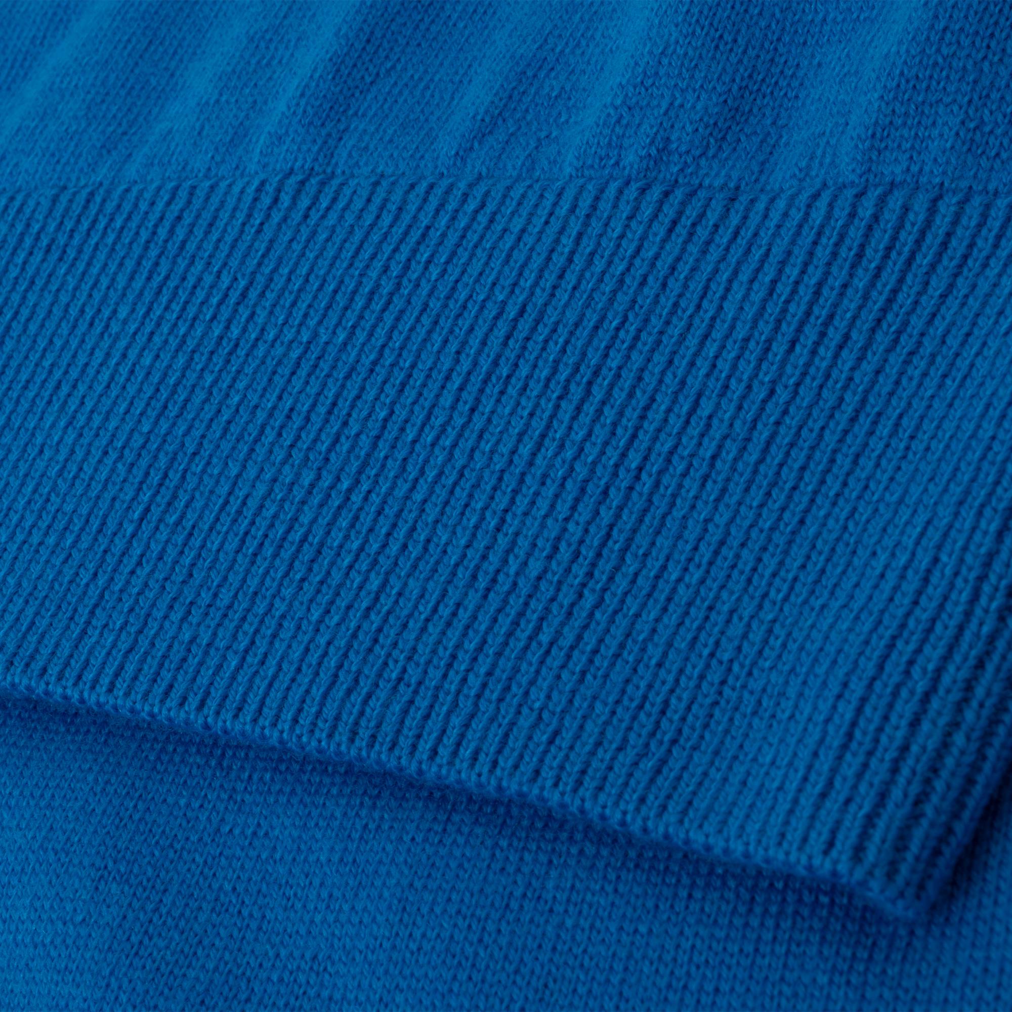 G/FORE Merino Wool Crew Neck Knitted Sweater Cerulean