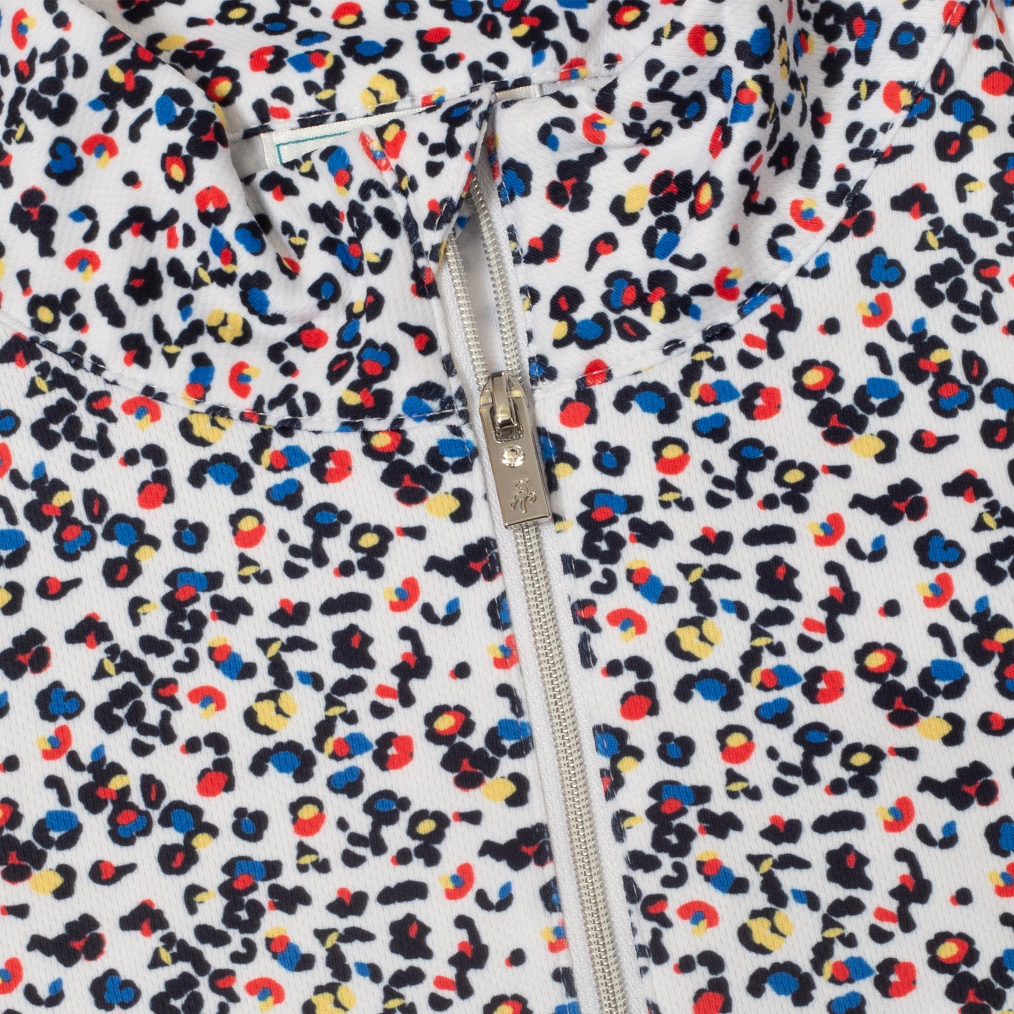 Green Lamb Nicola Printed Ladies Golf Light Mid Layer