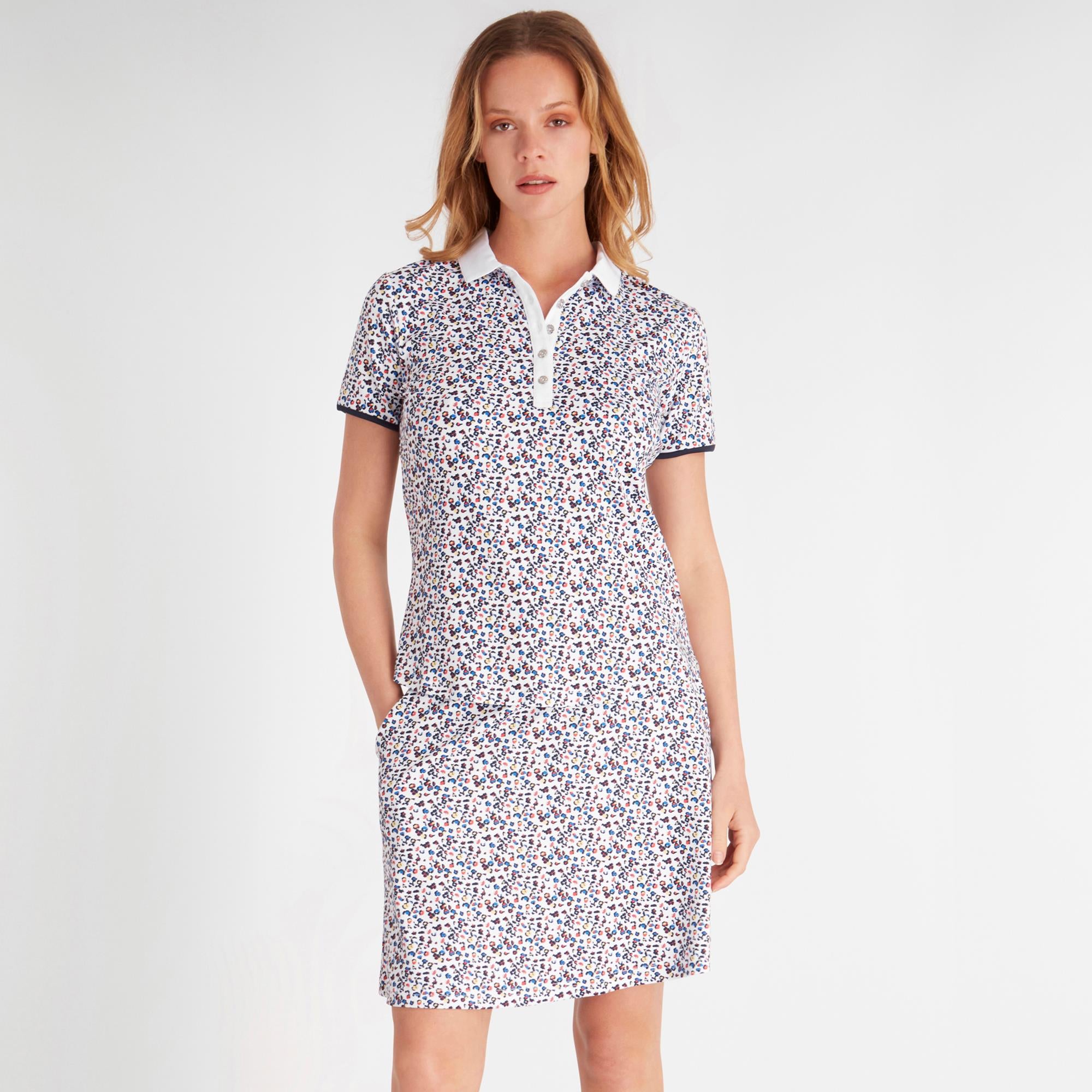 Green Lamb Nora Printed Ladies Golf Skort