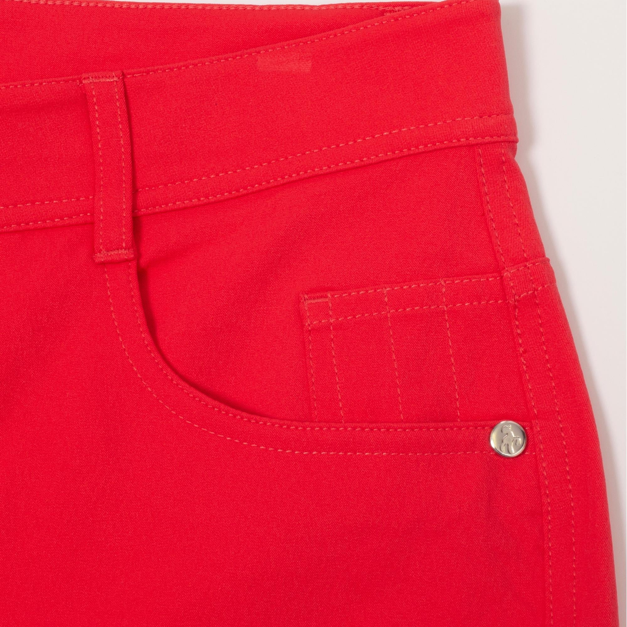 Green Lamb Nuala Ladies Golf Pedal Pushers Poppy