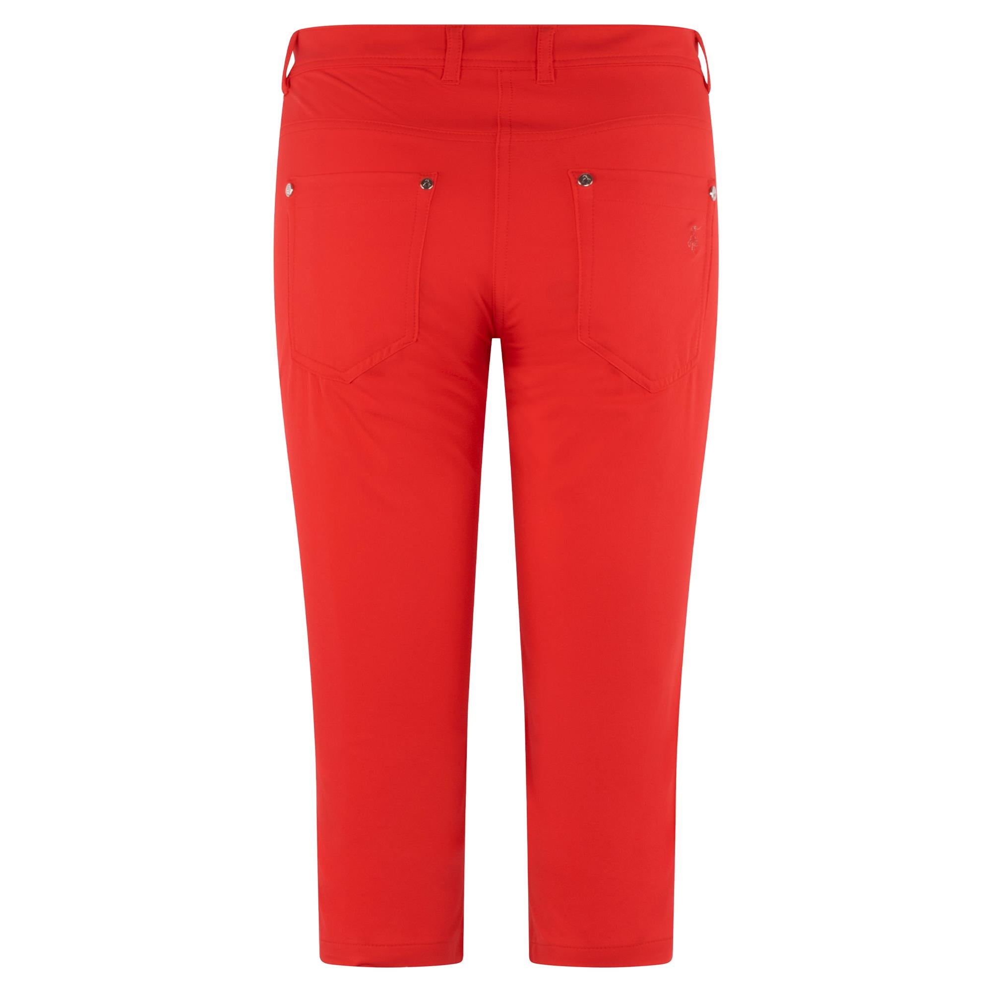 Green Lamb Nuala Ladies Golf Pedal Pushers Poppy