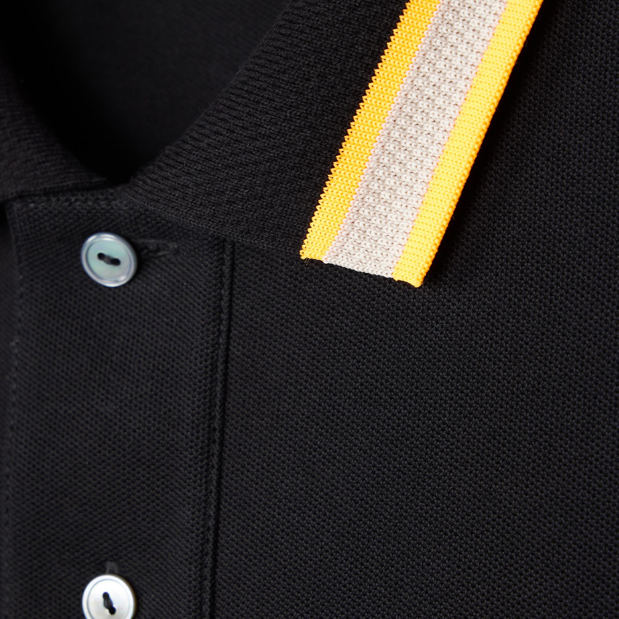 Psycho Bunny Woodstock Pique Polo Black