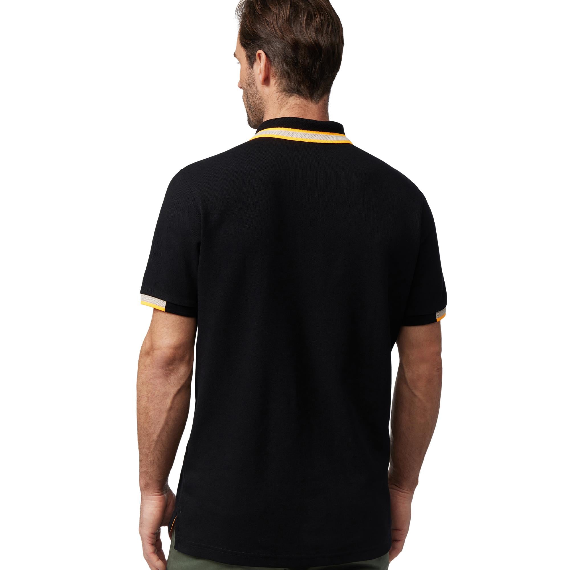 Psycho Bunny Woodstock Pique Polo Black