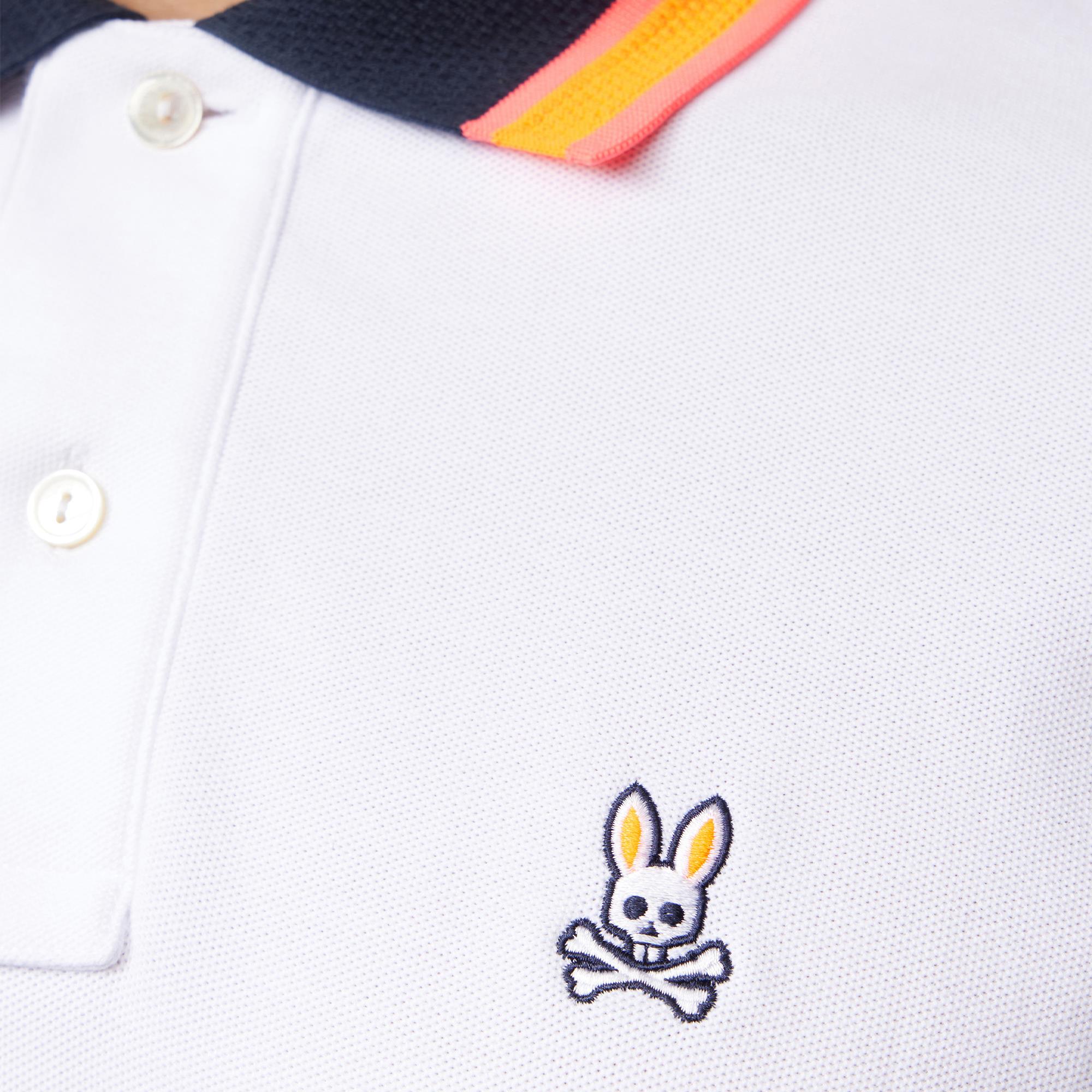 Psycho Bunny Woodstock Pique Polo White