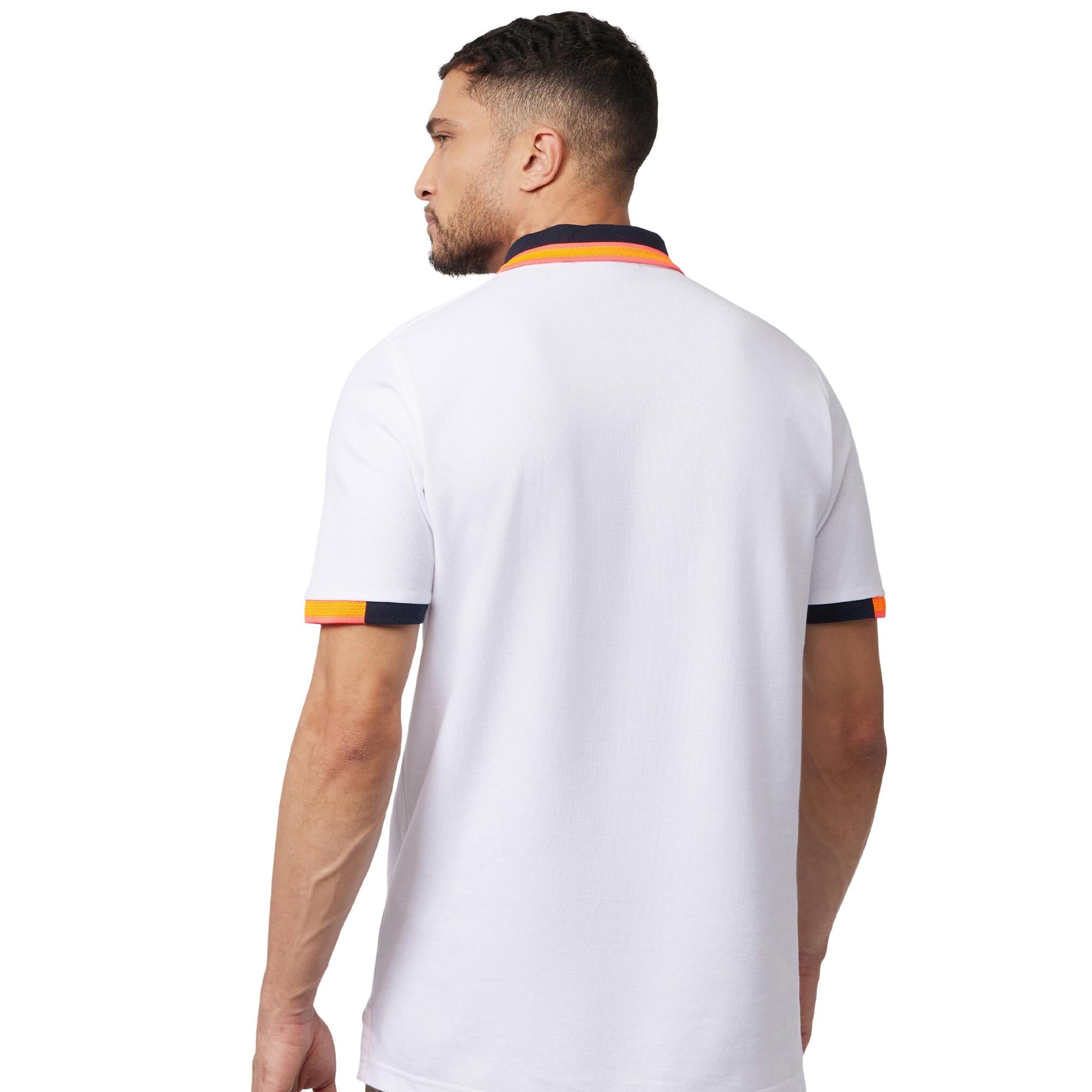 Psycho Bunny Woodstock Pique Polo White