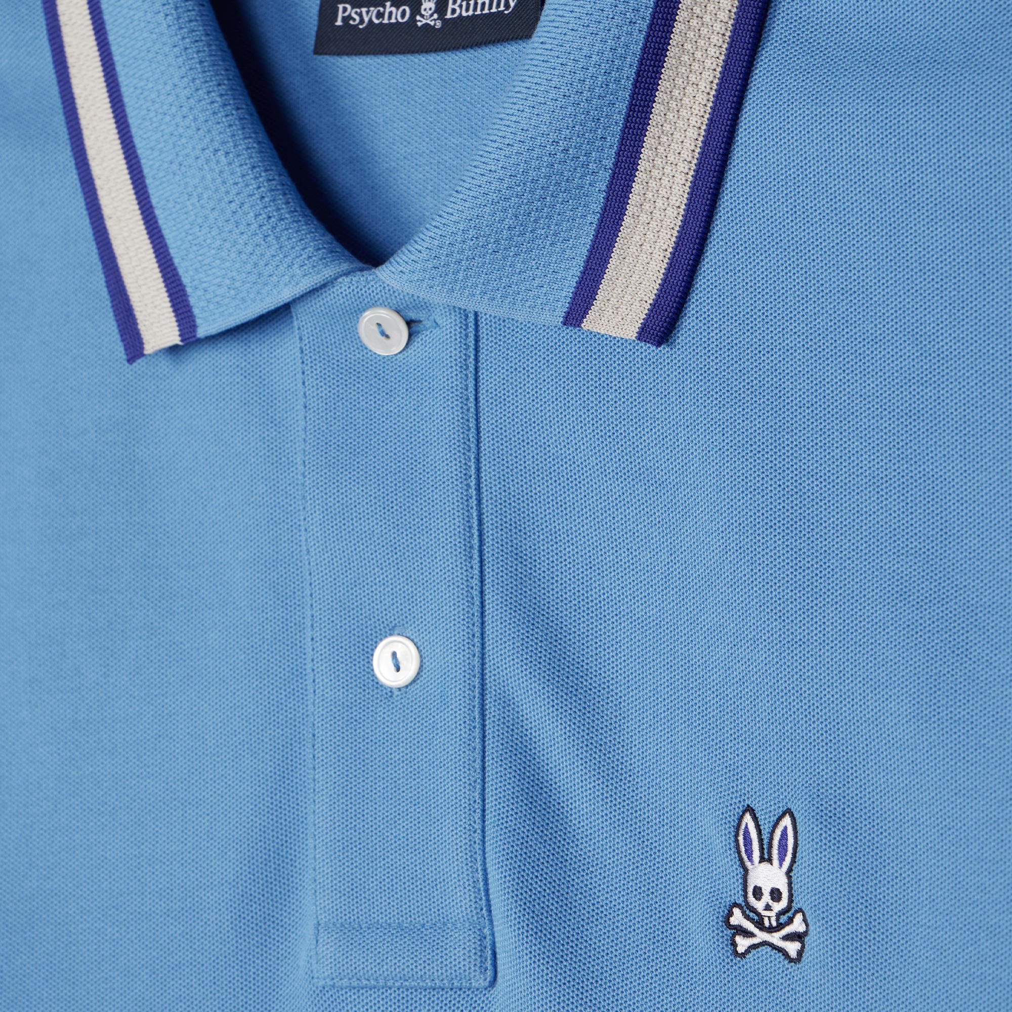 Psycho Bunny Woodstock Pique Polo Marina