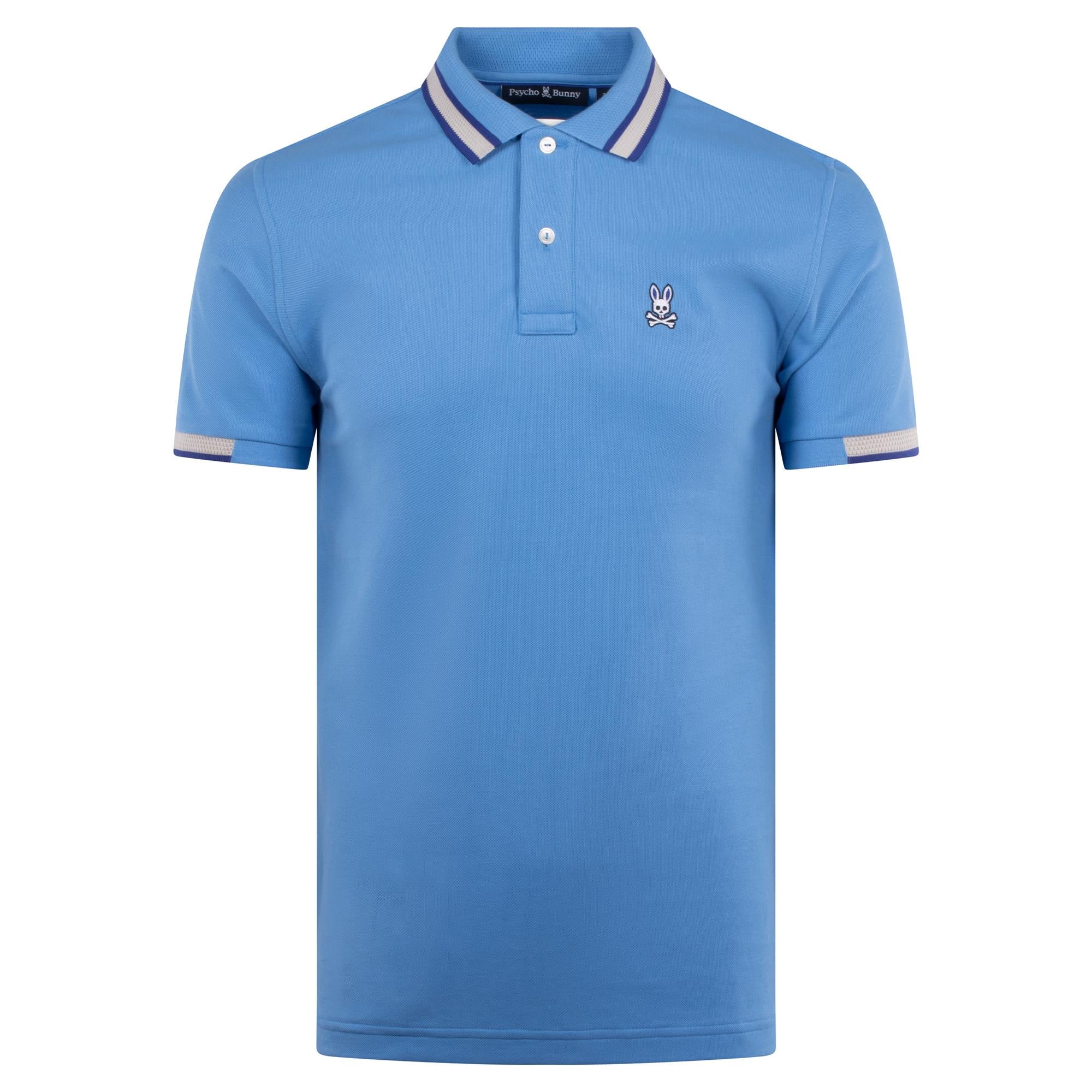 Psycho Bunny Woodstock Pique Polo Marina