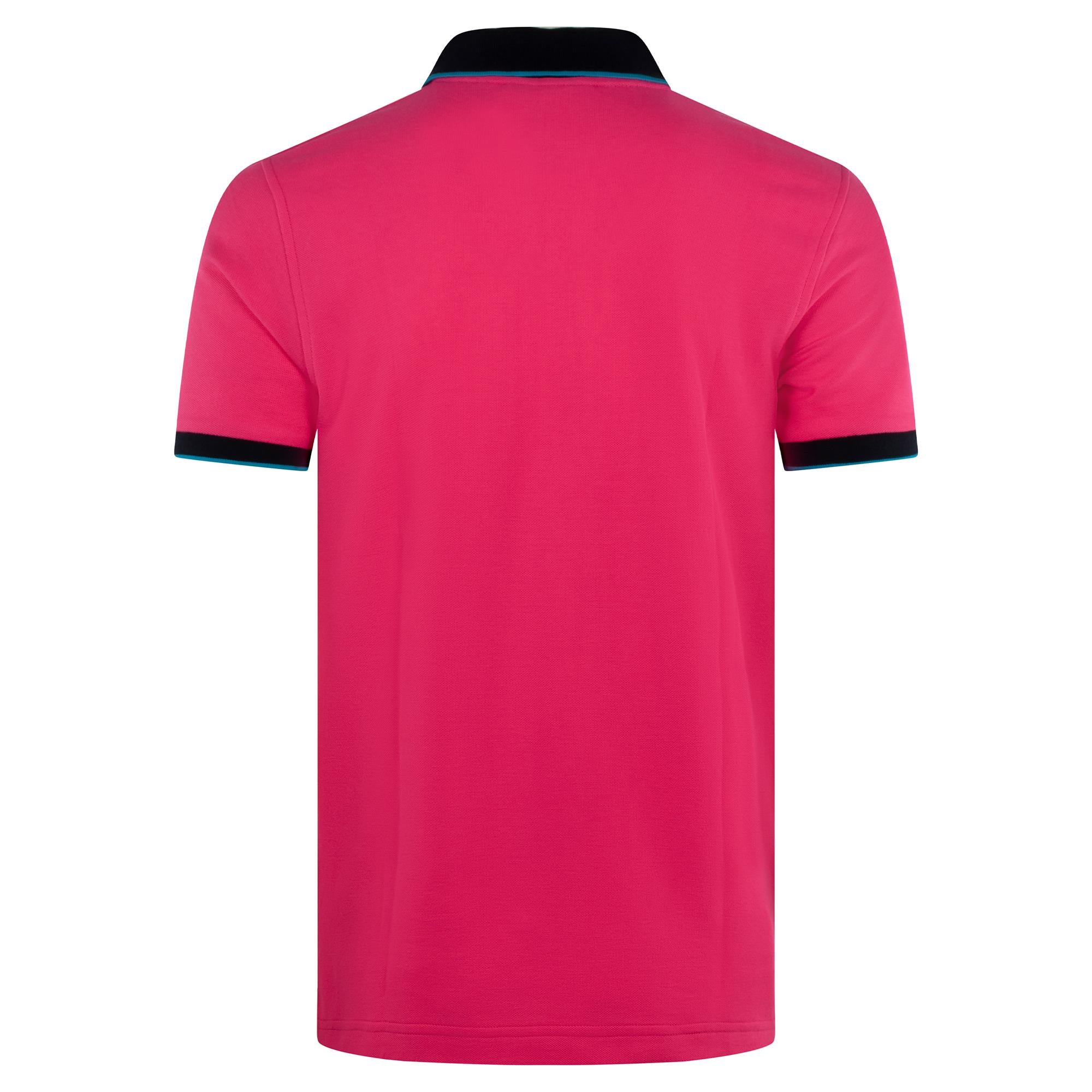 Psycho Bunny Troy Pique Polo Fuchsia Purple