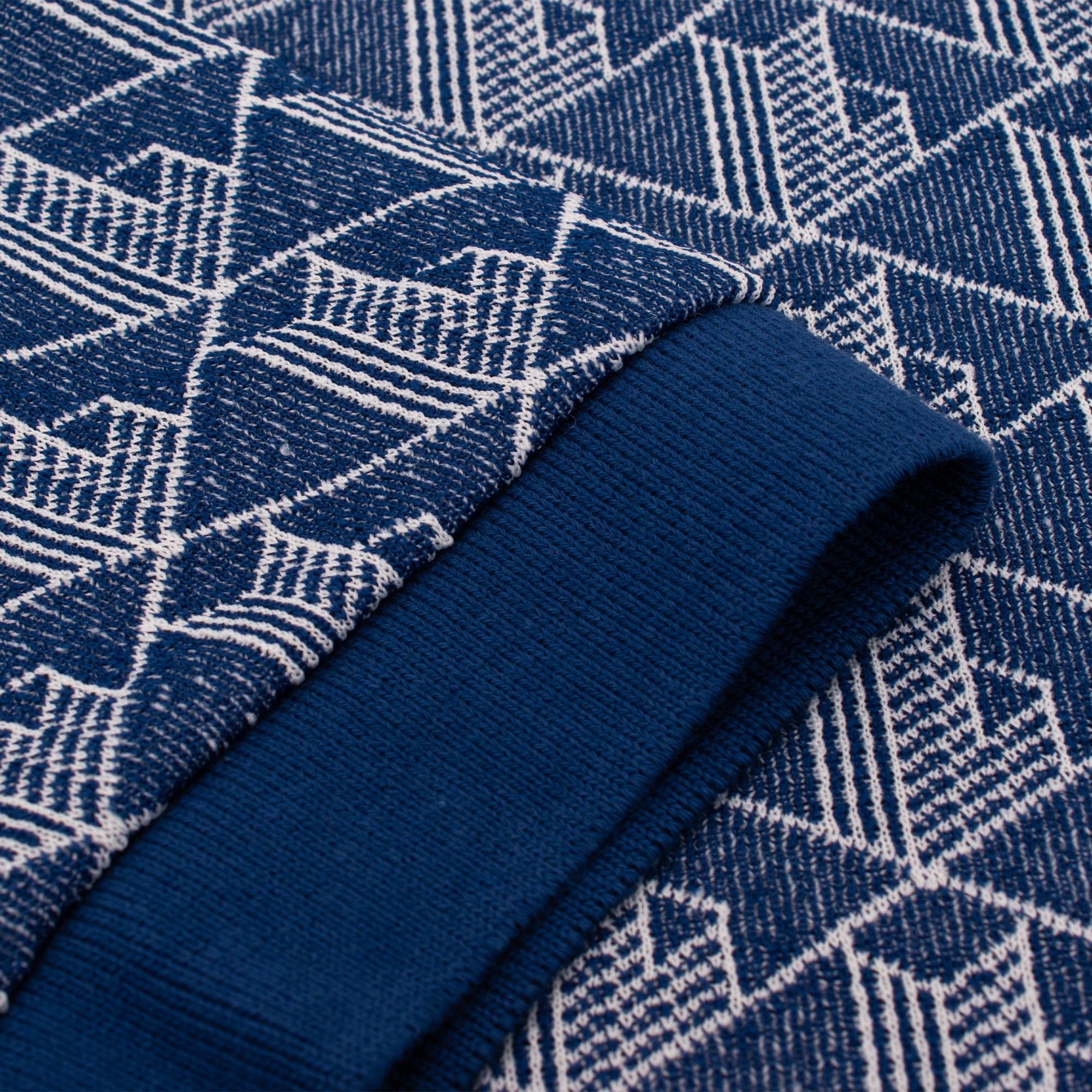 Mens Lacoste Monogram Motif Polo Shirt Navy