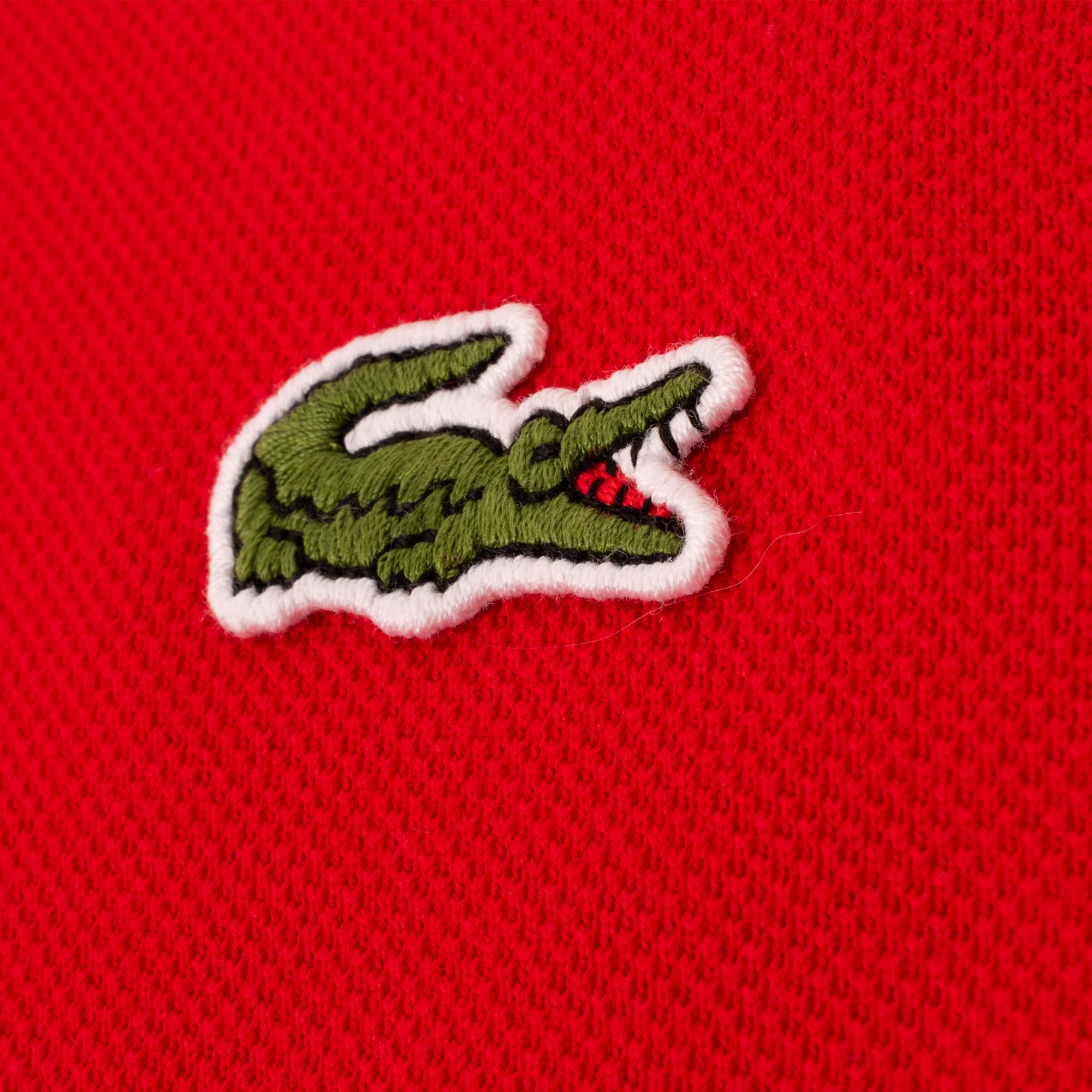 Mens Lacoste L1212 Classic Fit Polo Shirt Red