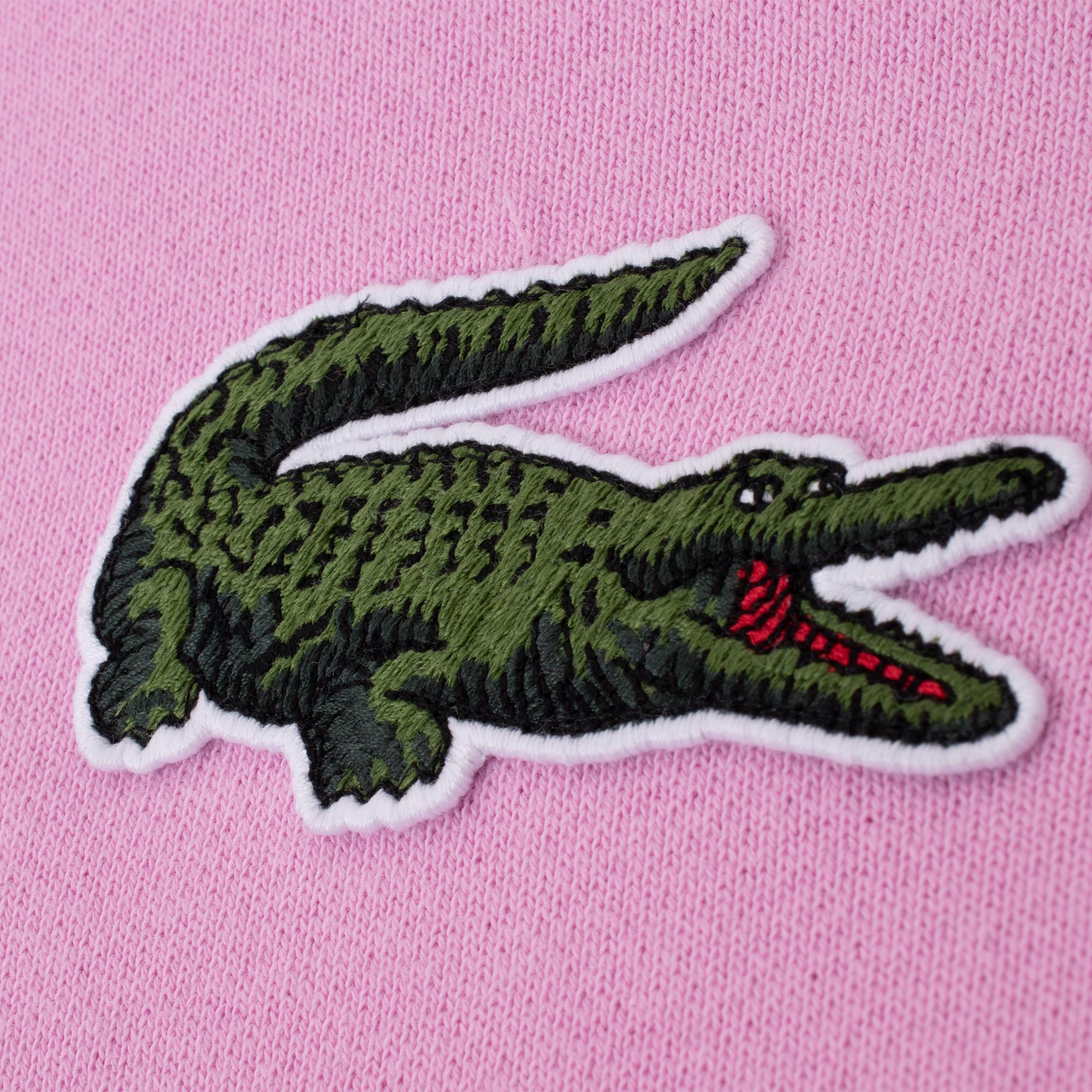 Mens Lacoste Sweat Hoodie Pink