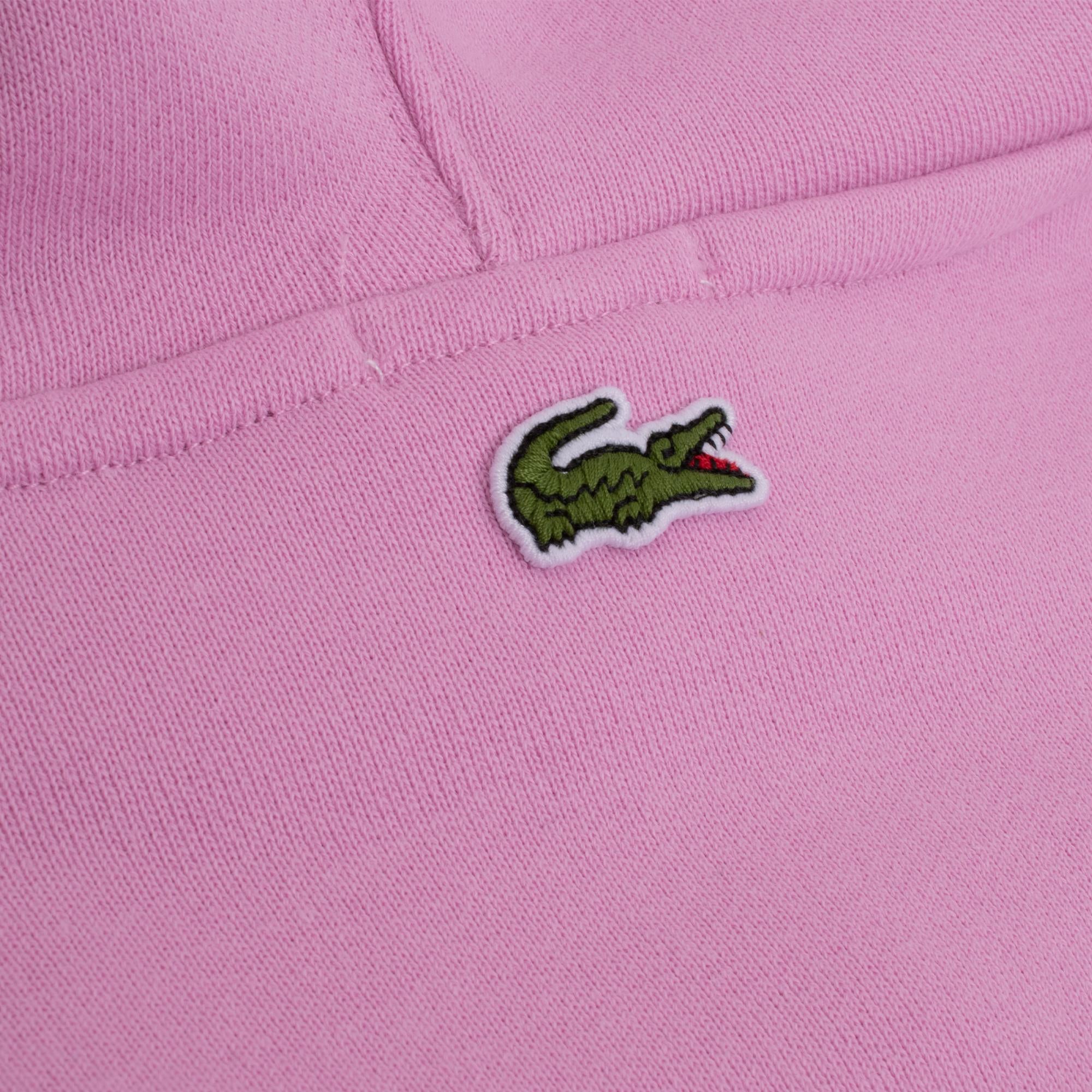 Mens Lacoste Sweat Hoodie Pink