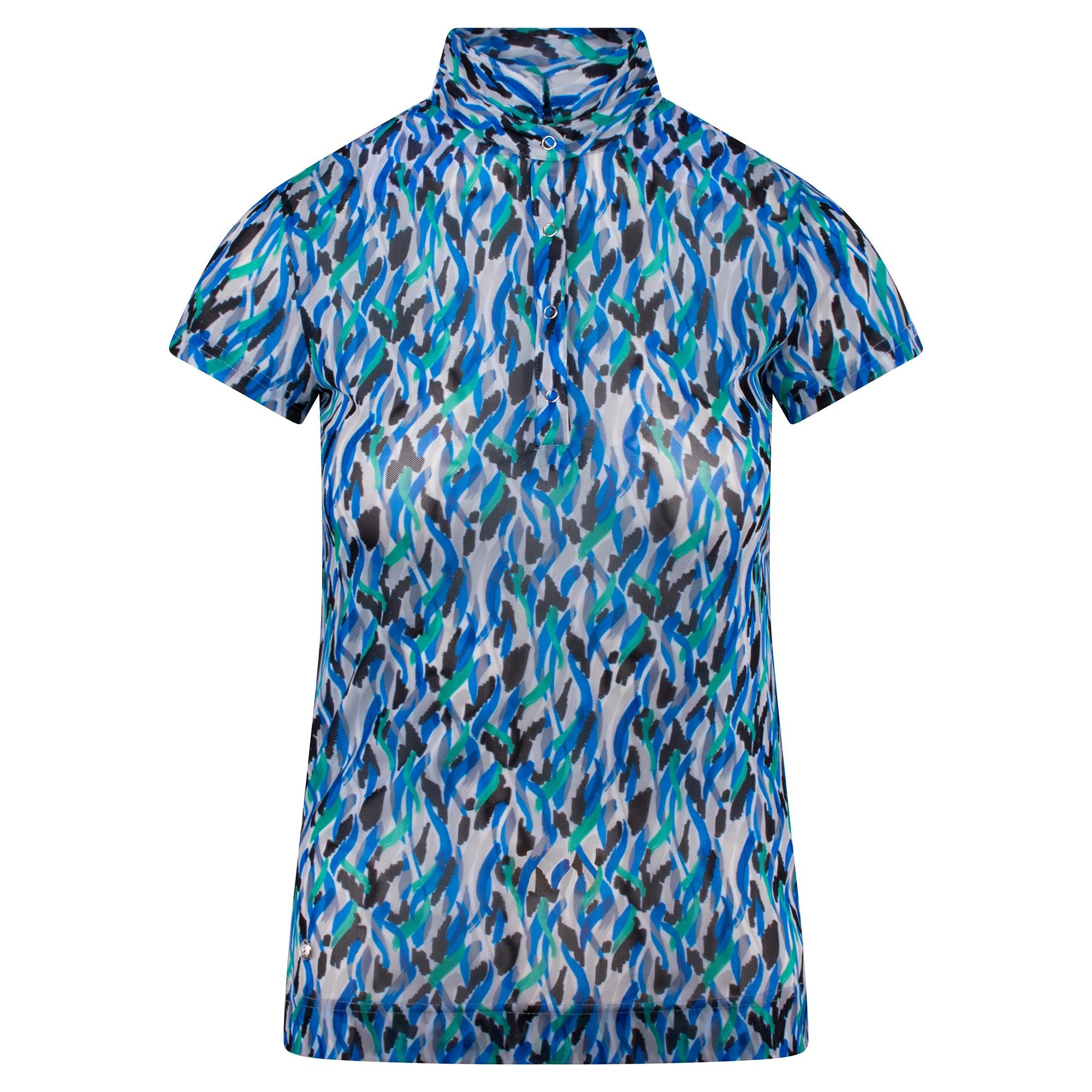 Daily Sports Digne Laides Golf Polo Shirt Abstract