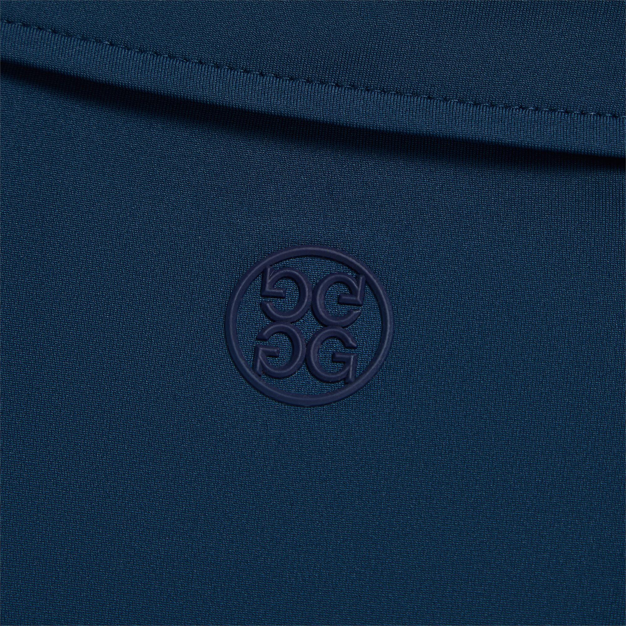 G/FORE Embroidered Skull & Tees Tech Jersey Polo Twilight