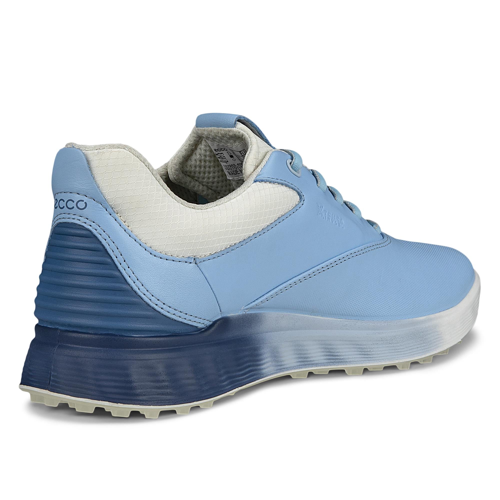 Ecco S-Three Gore-Tex Ladies Golf Shoes Bluebell/Retro Blue