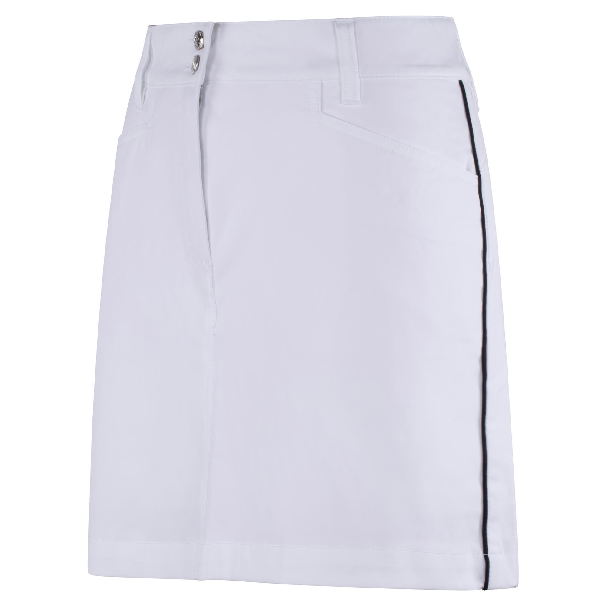 Daily Sports Glam Ladies Golf Skort White 45CM