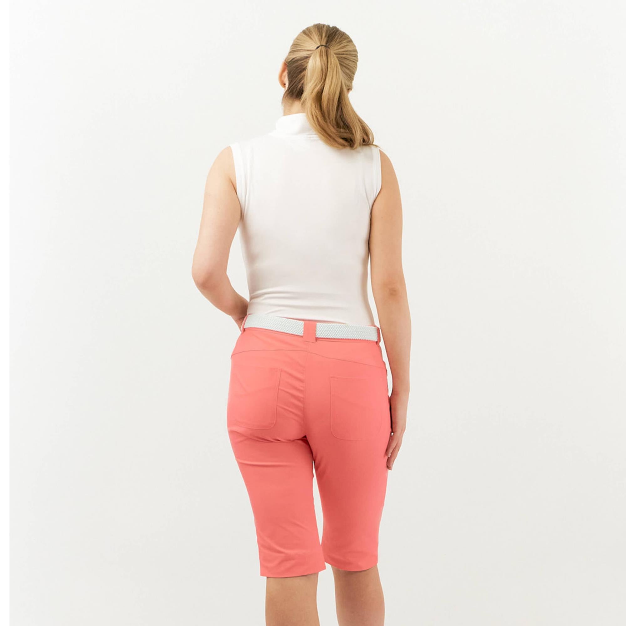 Pure Golf Trust Bermuda Ladies Golf Bermuda Shorts Coral