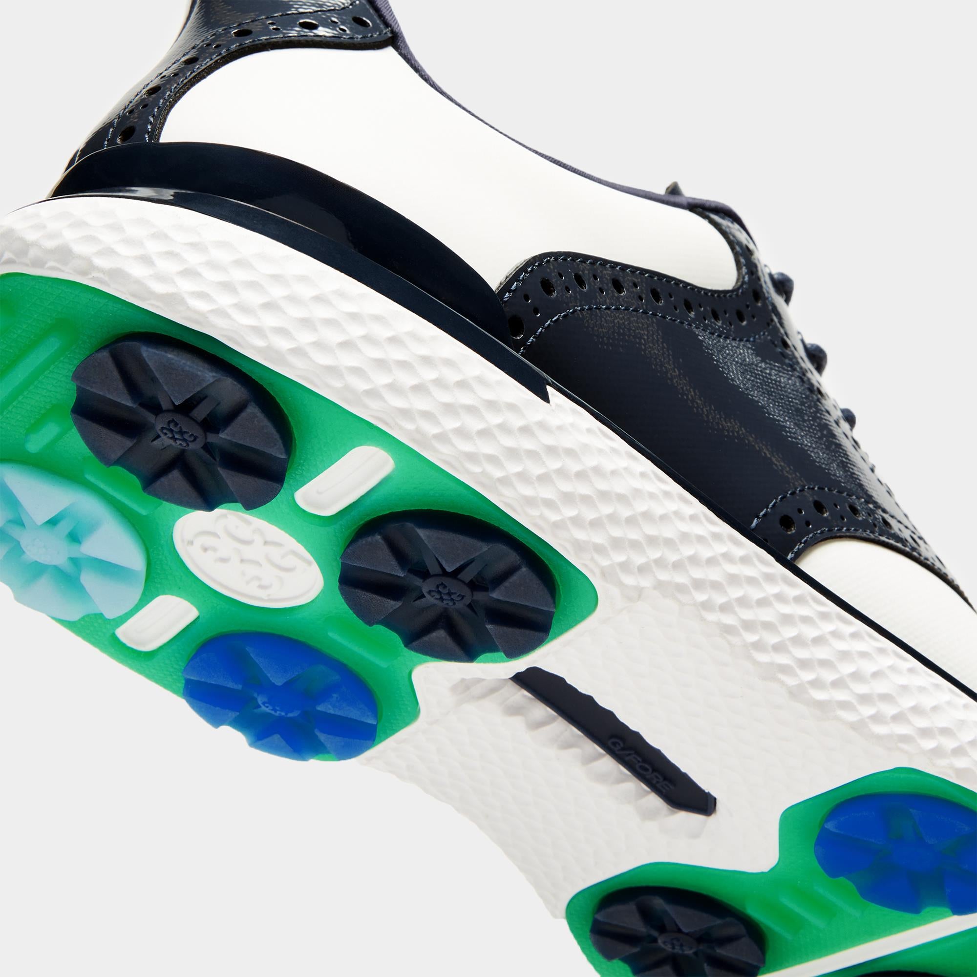 G/FORE Gallivan2r Mens Golf Shoe Snow/Twilight Saddle