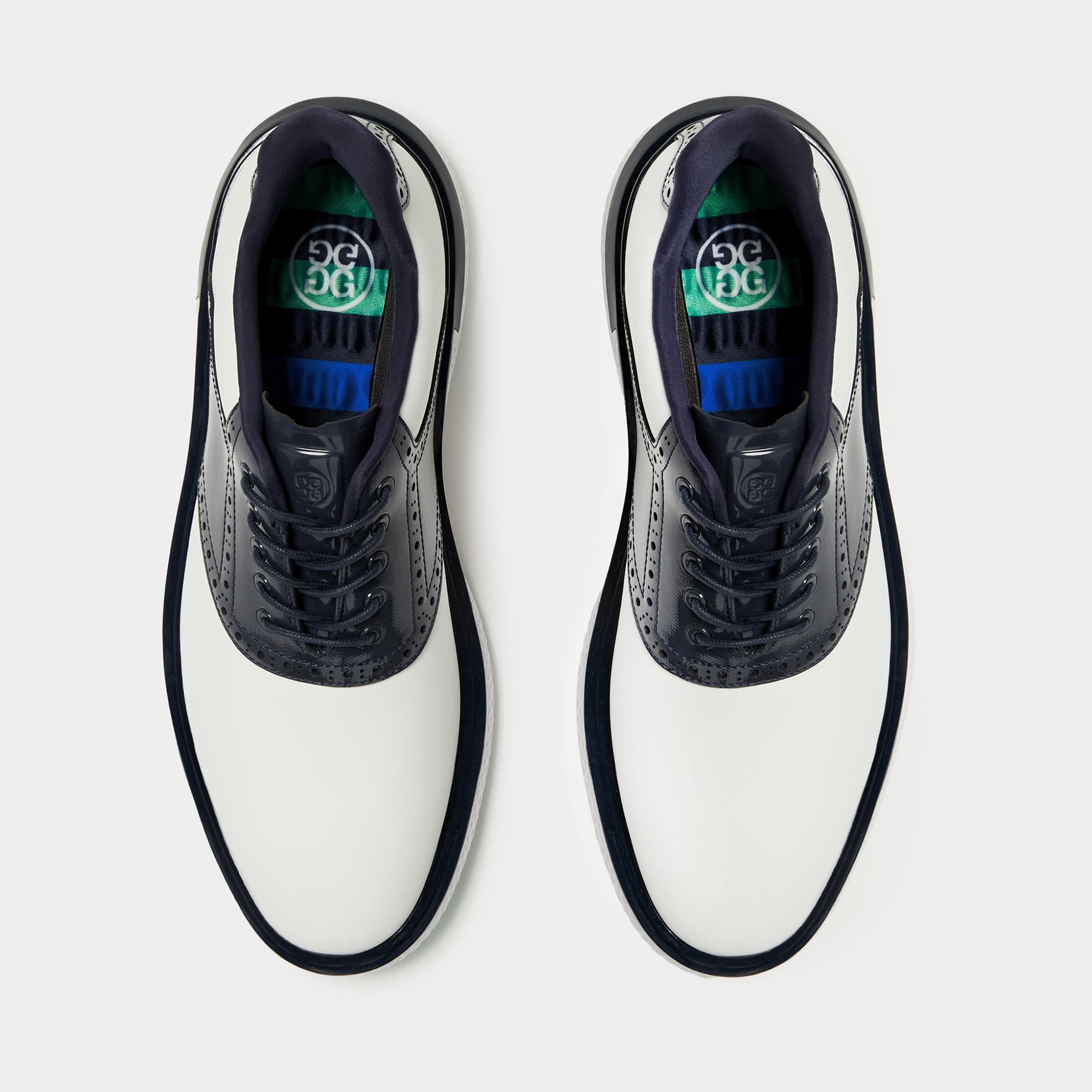 G/FORE Gallivan2r Mens Golf Shoe Snow/Twilight Saddle