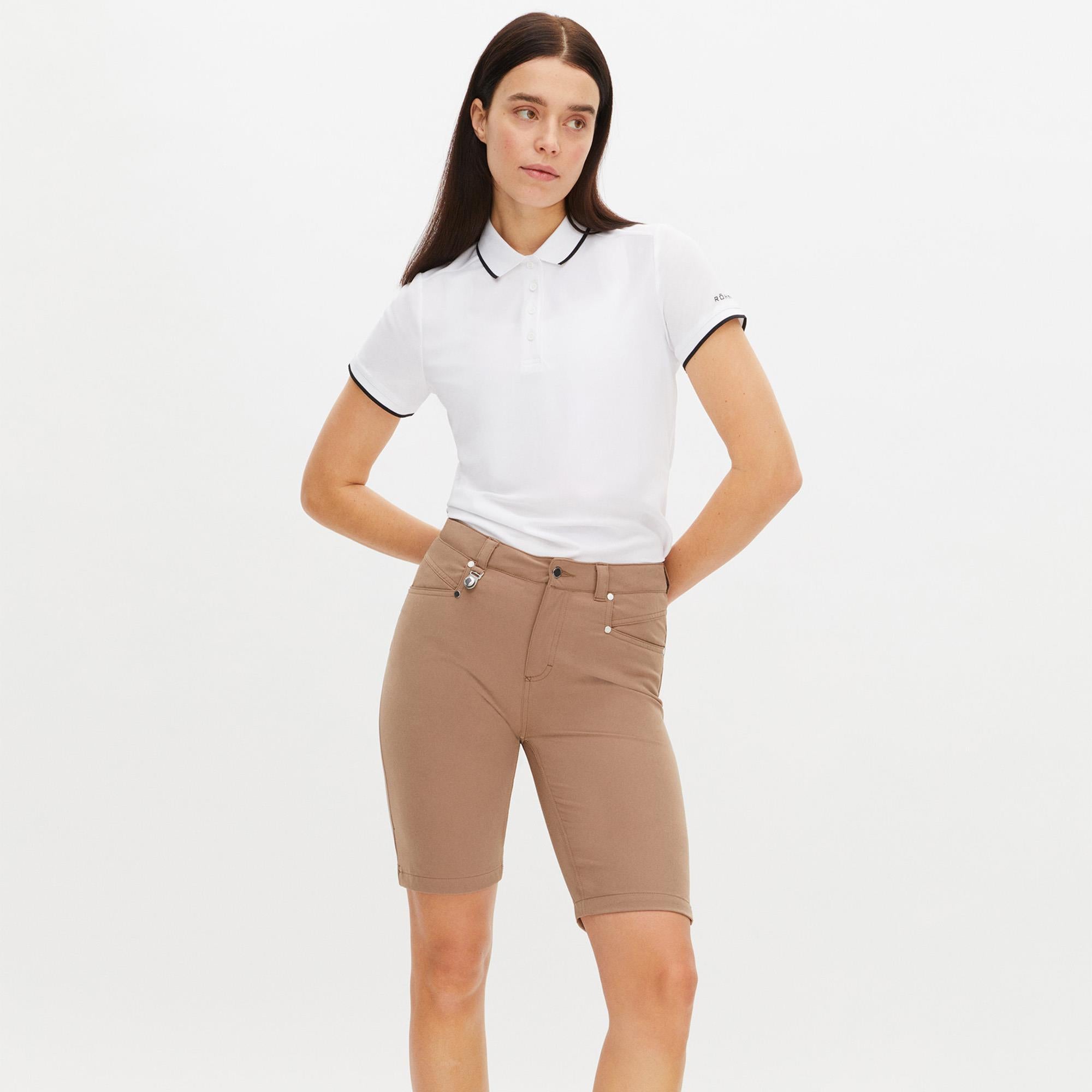 Rohnisch Chie Ladies Golf Bermuda Shorts Caribou