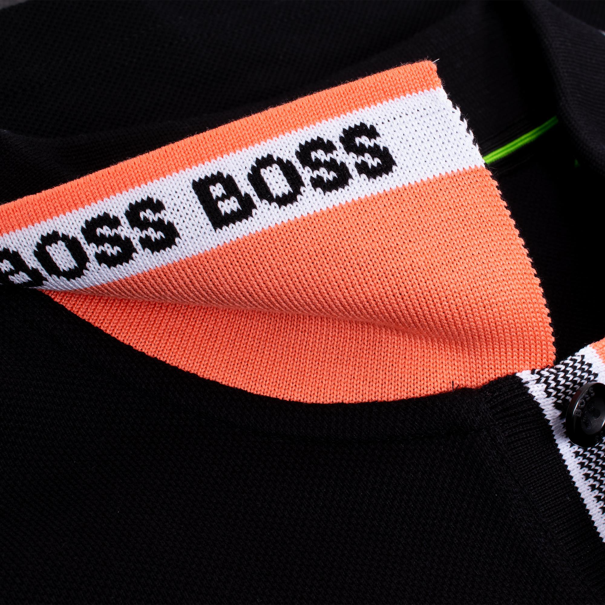 Boss Paddy Polo Shirt Black