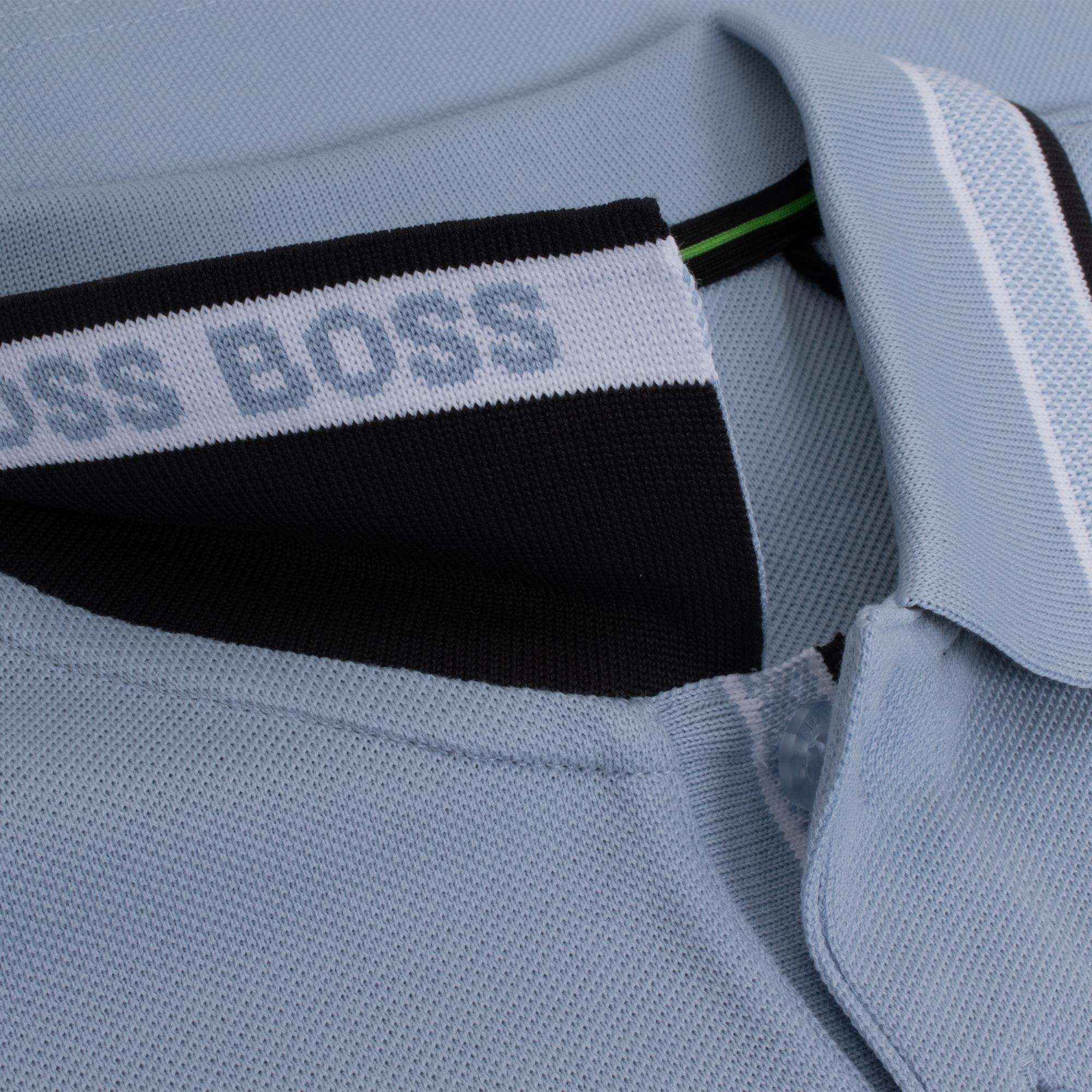 Boss Paddy Polo Shirt Bright Purple