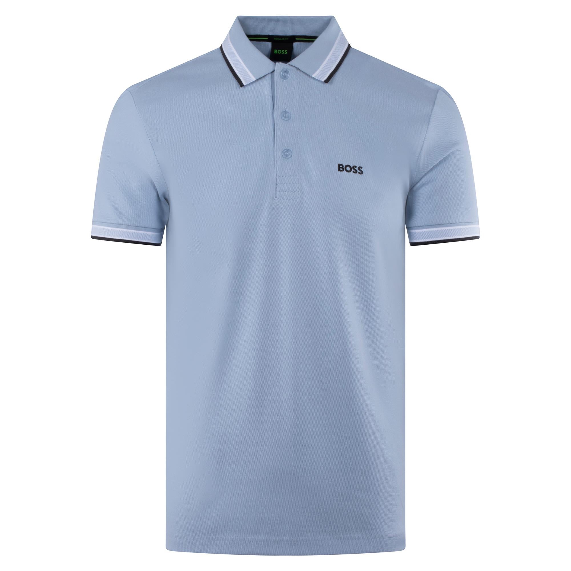 Boss Paddy Polo Shirt Bright Purple