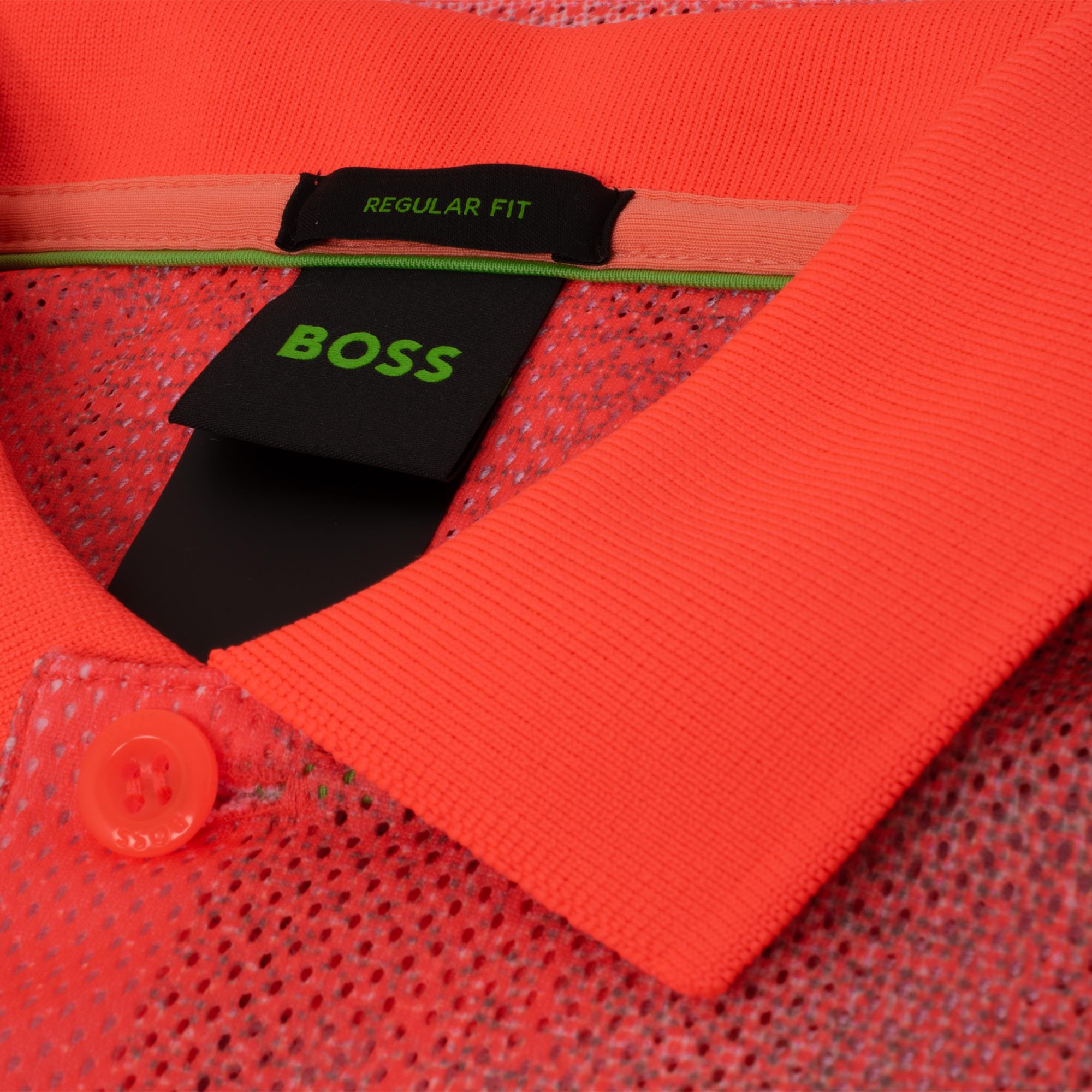 Boss Paddy 4 Polo Shirt Open Red