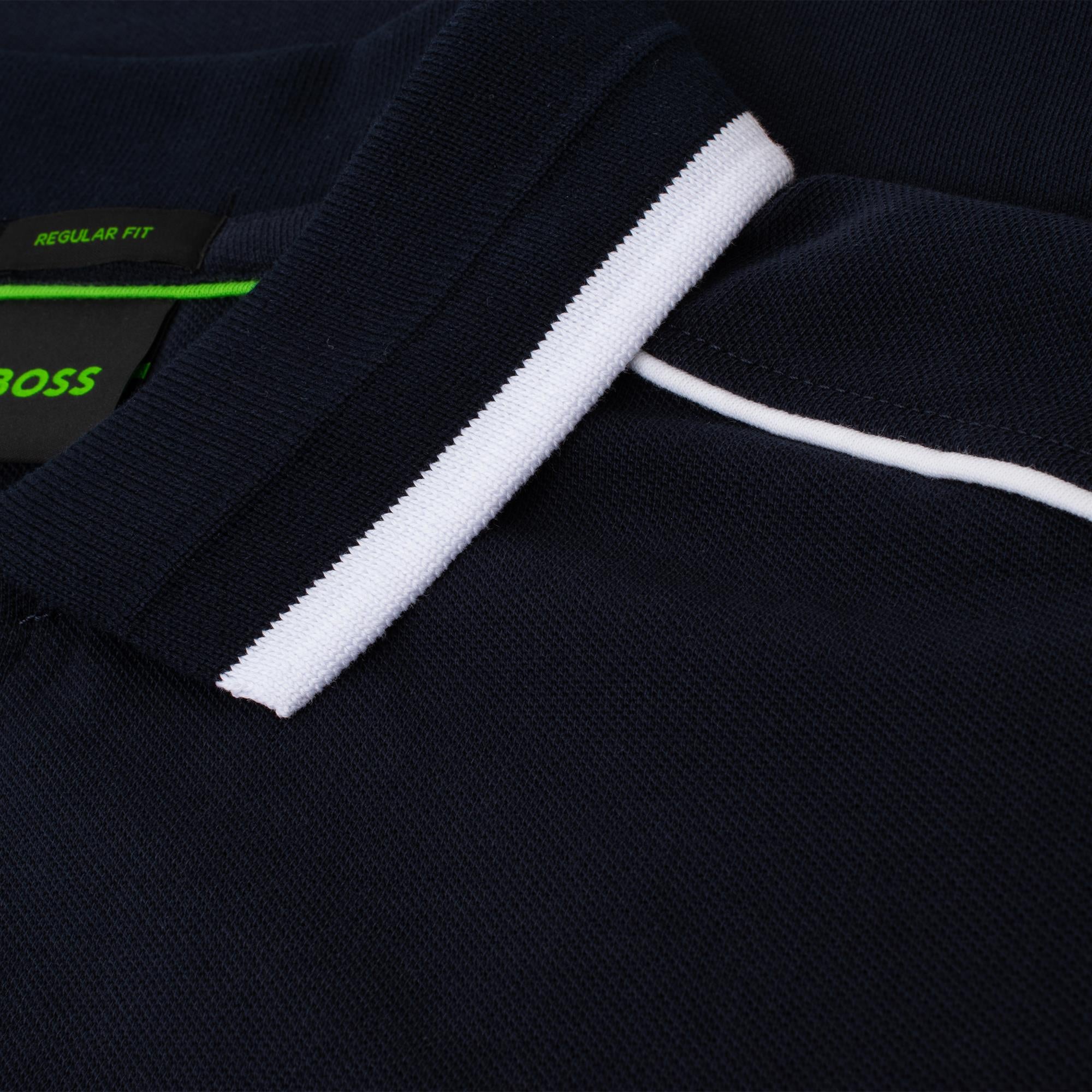 Boss Paddy 1 Polo Shirt Dark Blue