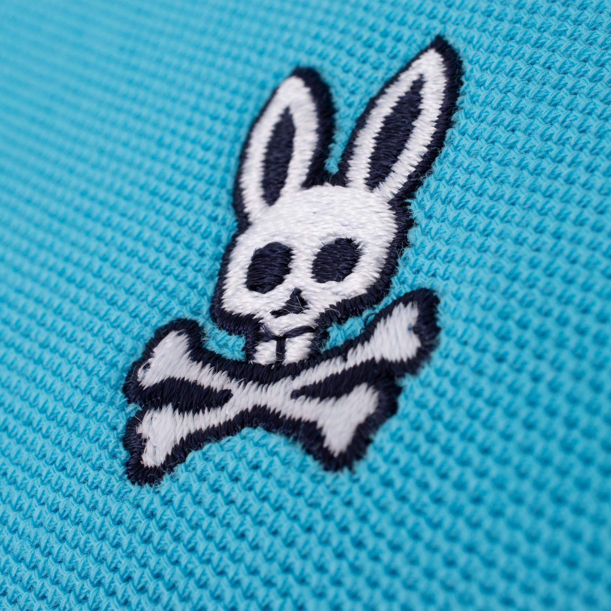 Psycho Bunny Logan Pique Polo Aquarius