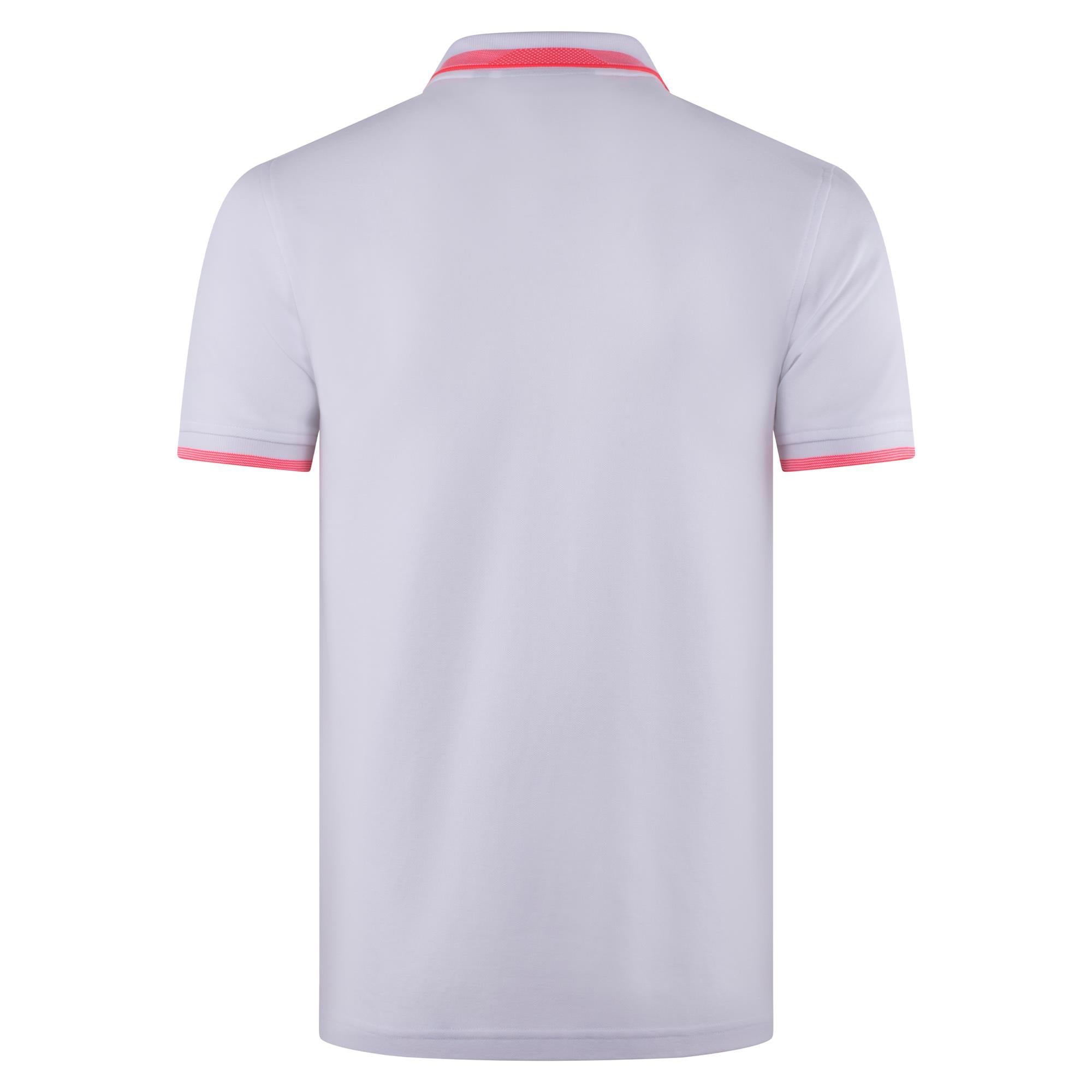 Psycho Bunny Queensbury Pique Polo White