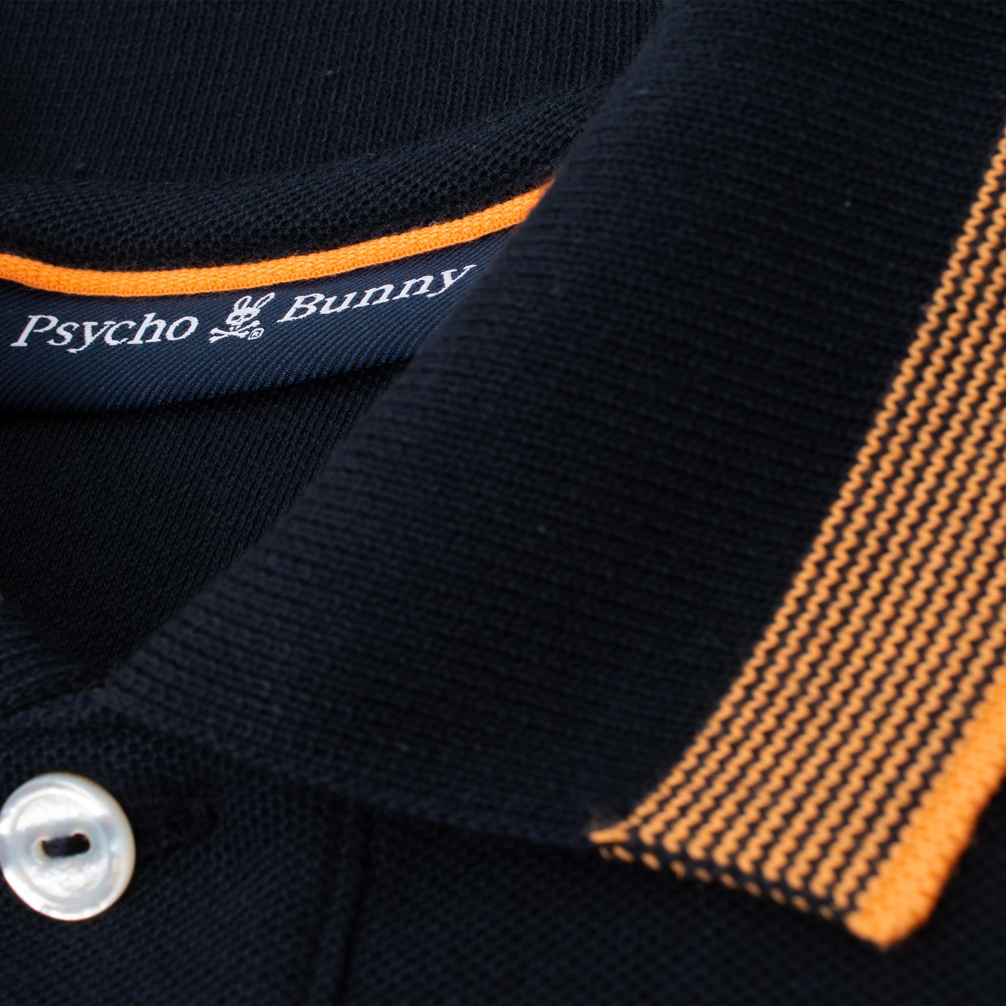 Psycho Bunny Queensbury Pique Polo Navy