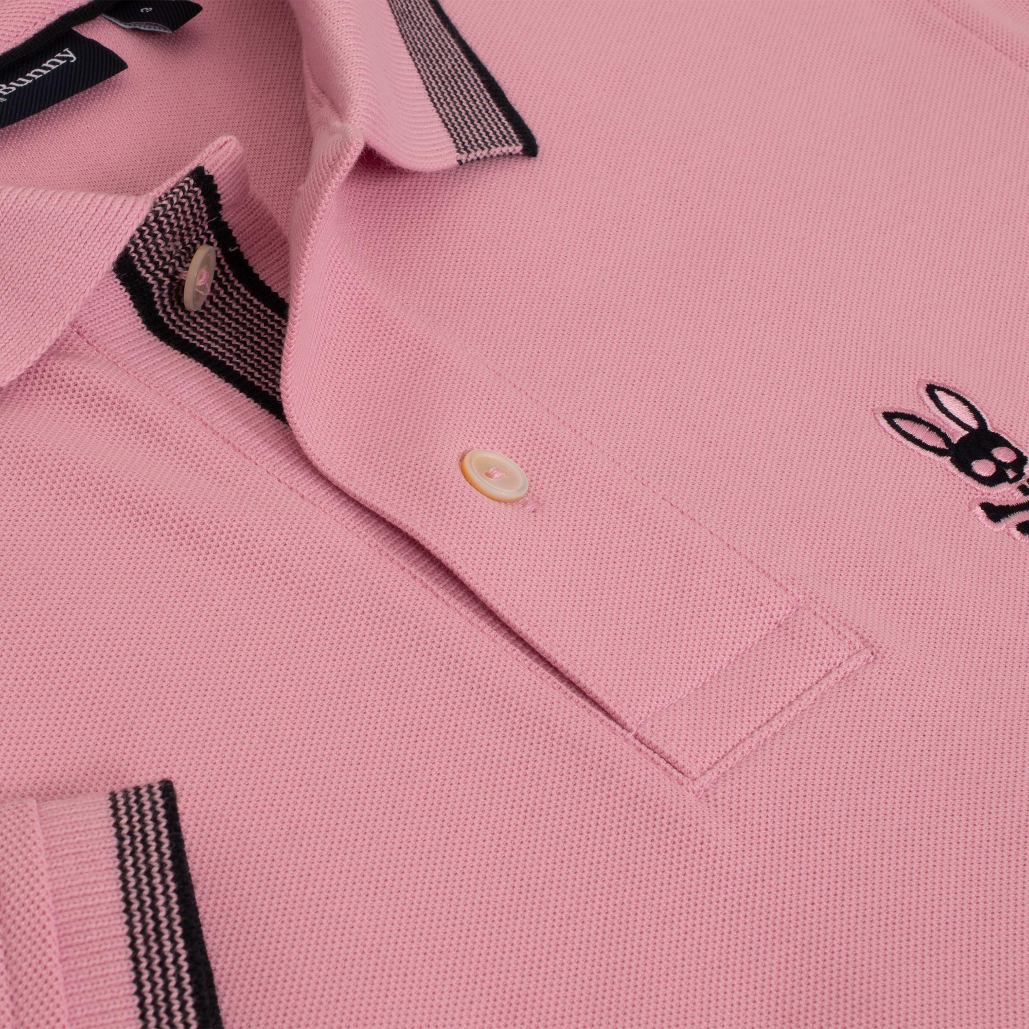 Psycho Bunny Queensbury Pique Polo Pastel Lavender