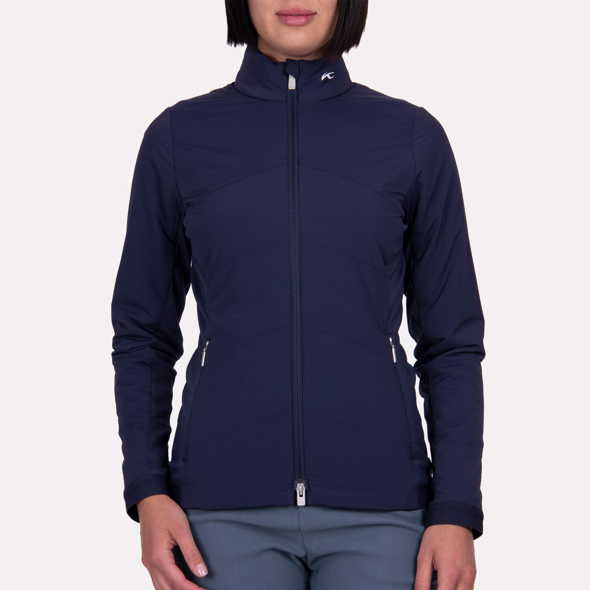 KJUS Radiation Ladies Windproof Golf Jacket Atlanta Blue
