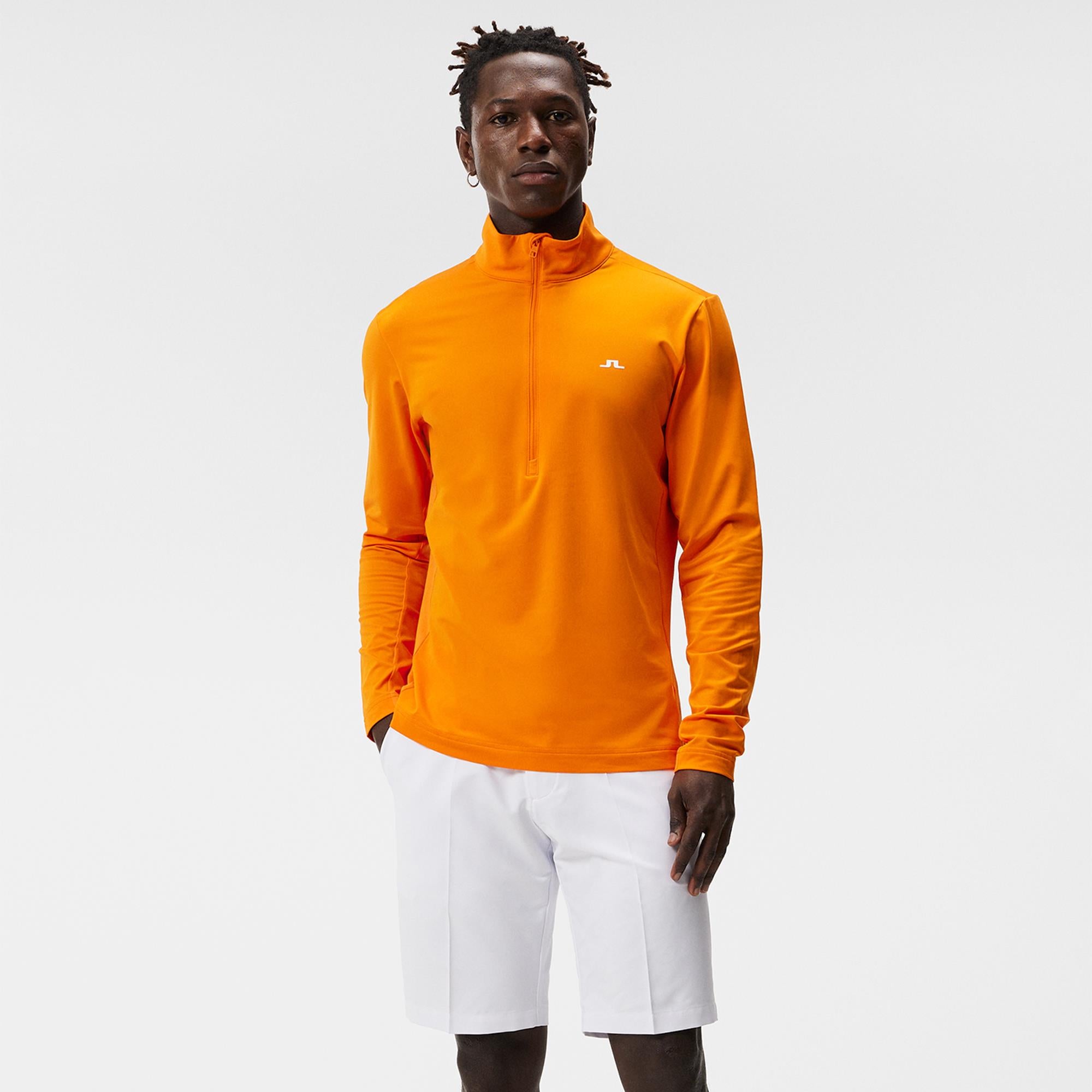 J Lindeberg Luke Half Zip Mens Golf Mid Layer Exuberance