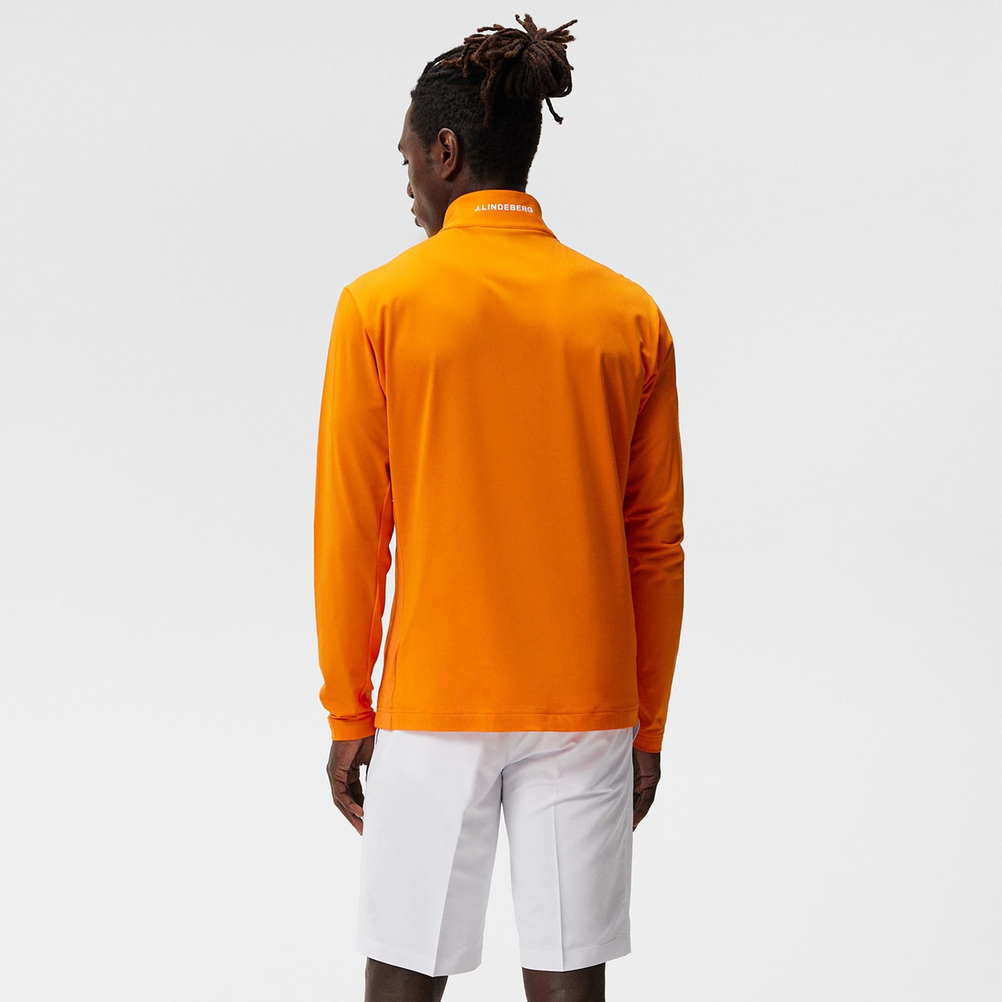 J Lindeberg Luke Half Zip Mens Golf Mid Layer Exuberance