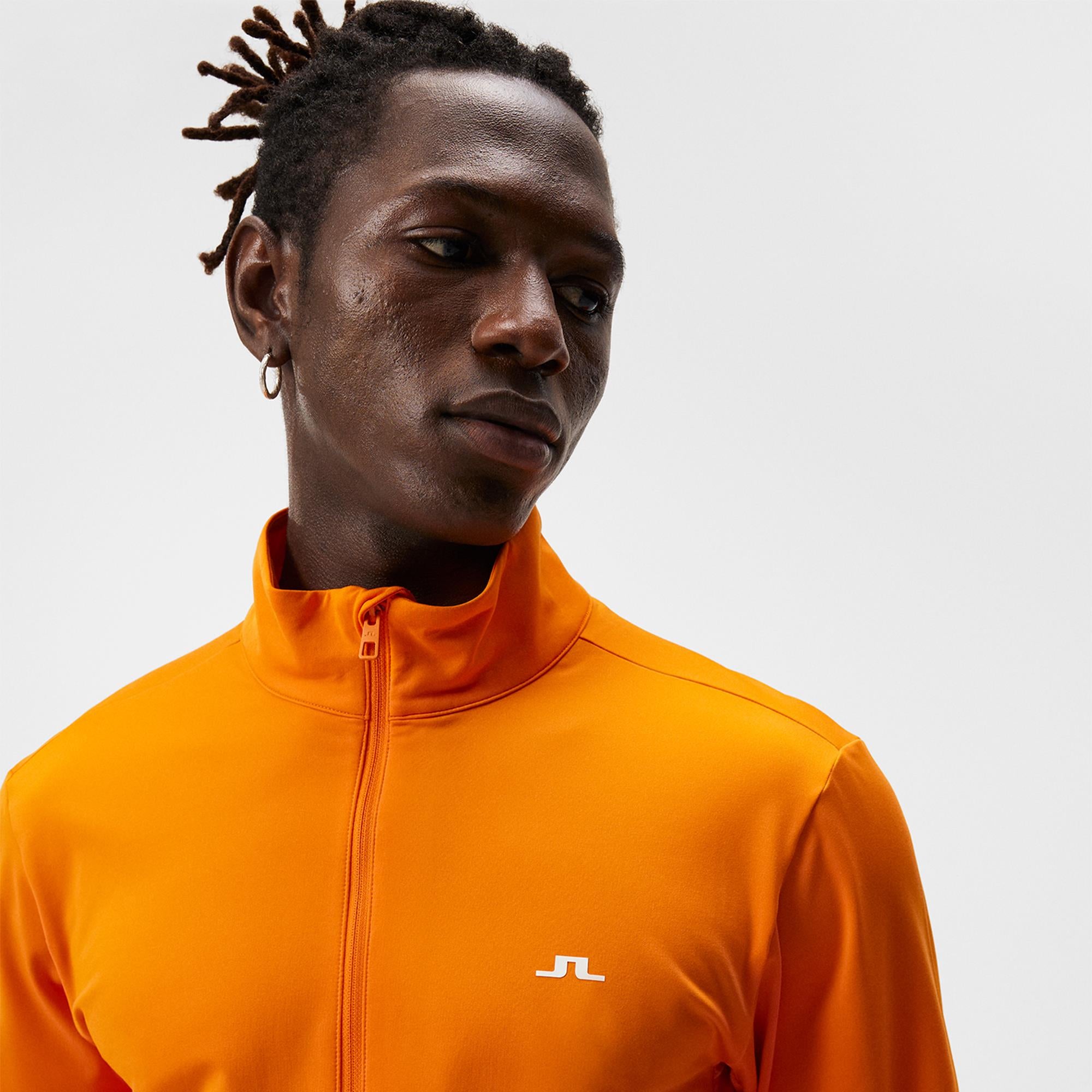 J Lindeberg Luke Half Zip Mens Golf Mid Layer Exuberance