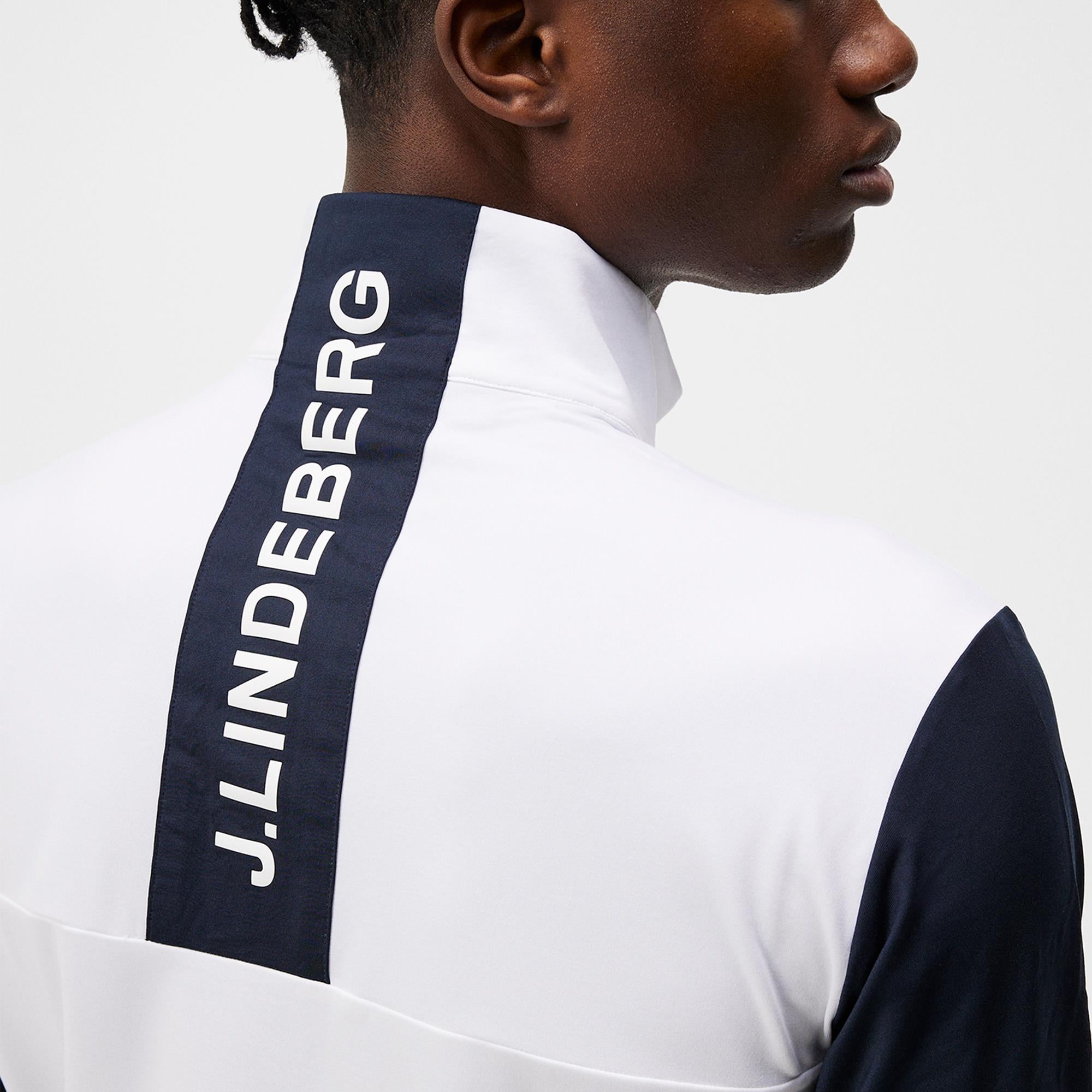 J Lindeberg Banks Mens Golf Mid Layer Navy