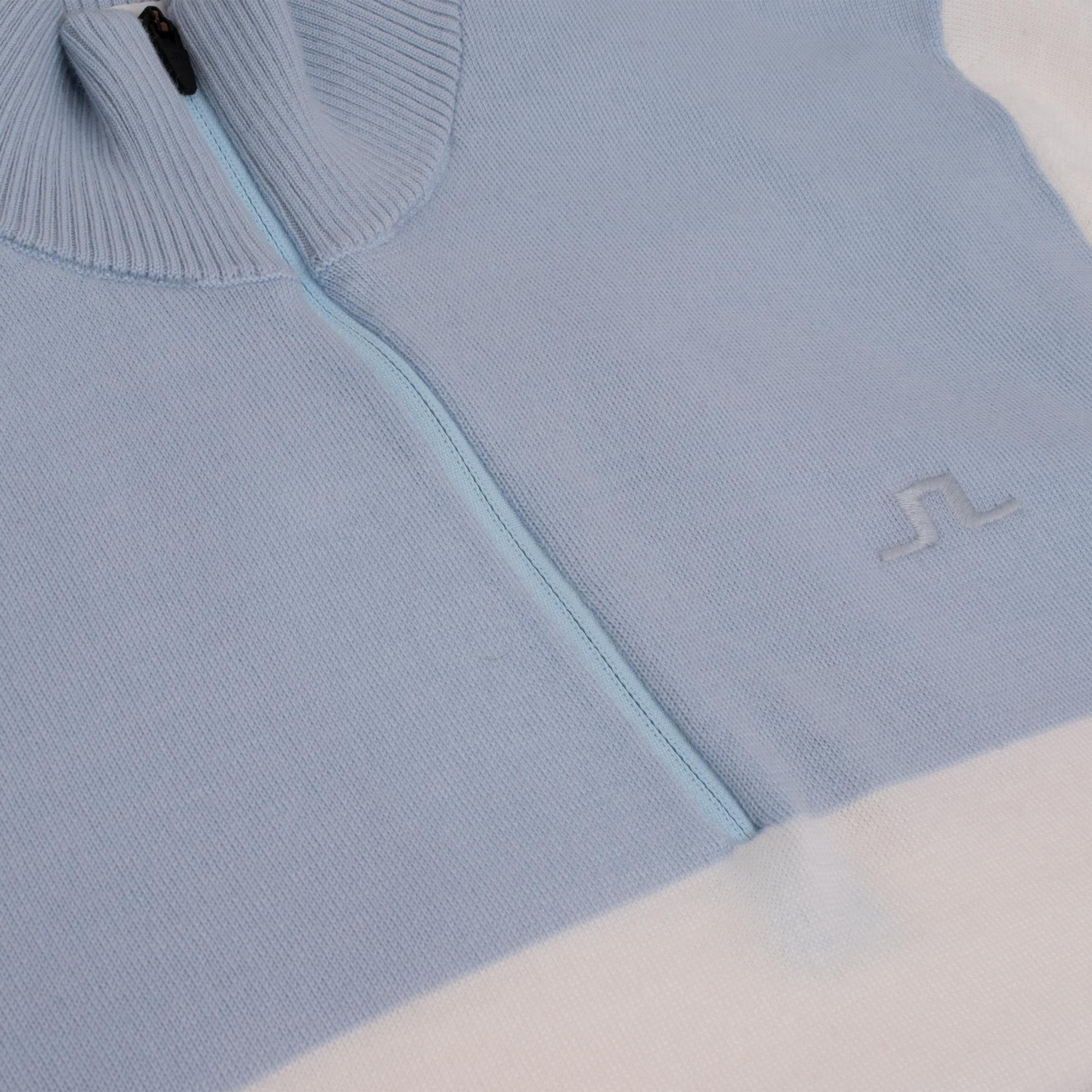 J Lindeberg Jeff Windbreaker Mens Golf Sweater White