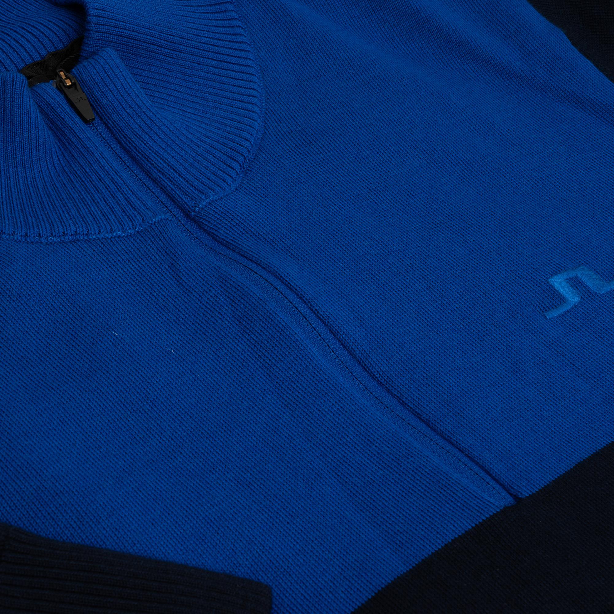 J Lindeberg Jeff Windbreaker Mens Golf Sweater Navy