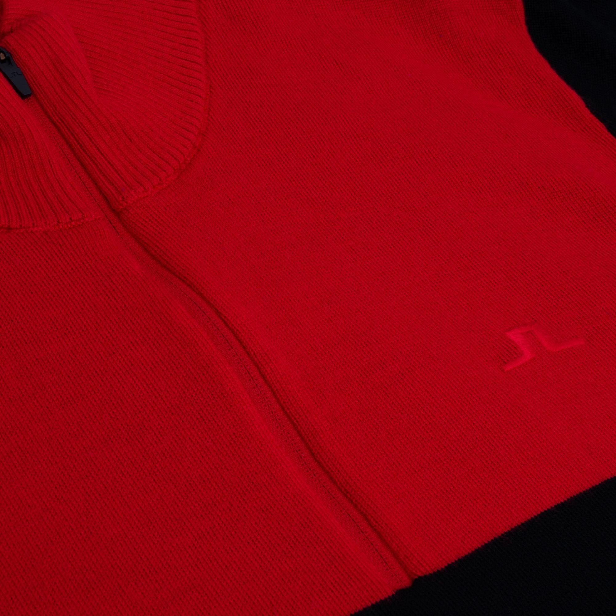 J Lindeberg Jeff Windbreaker Mens Golf Sweater Black