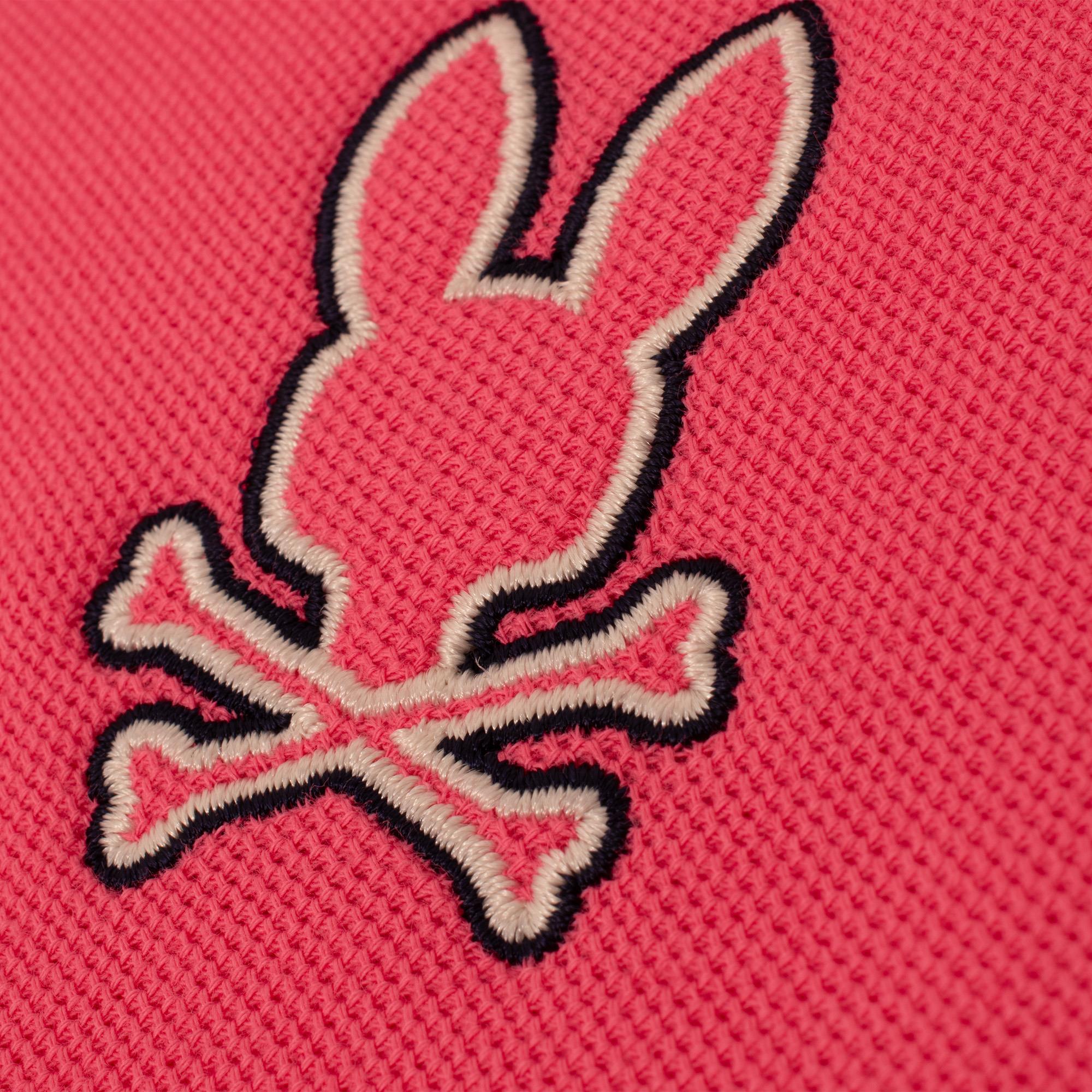 Pscyho Bunny Saratoga Pique Polo Camellia Rose