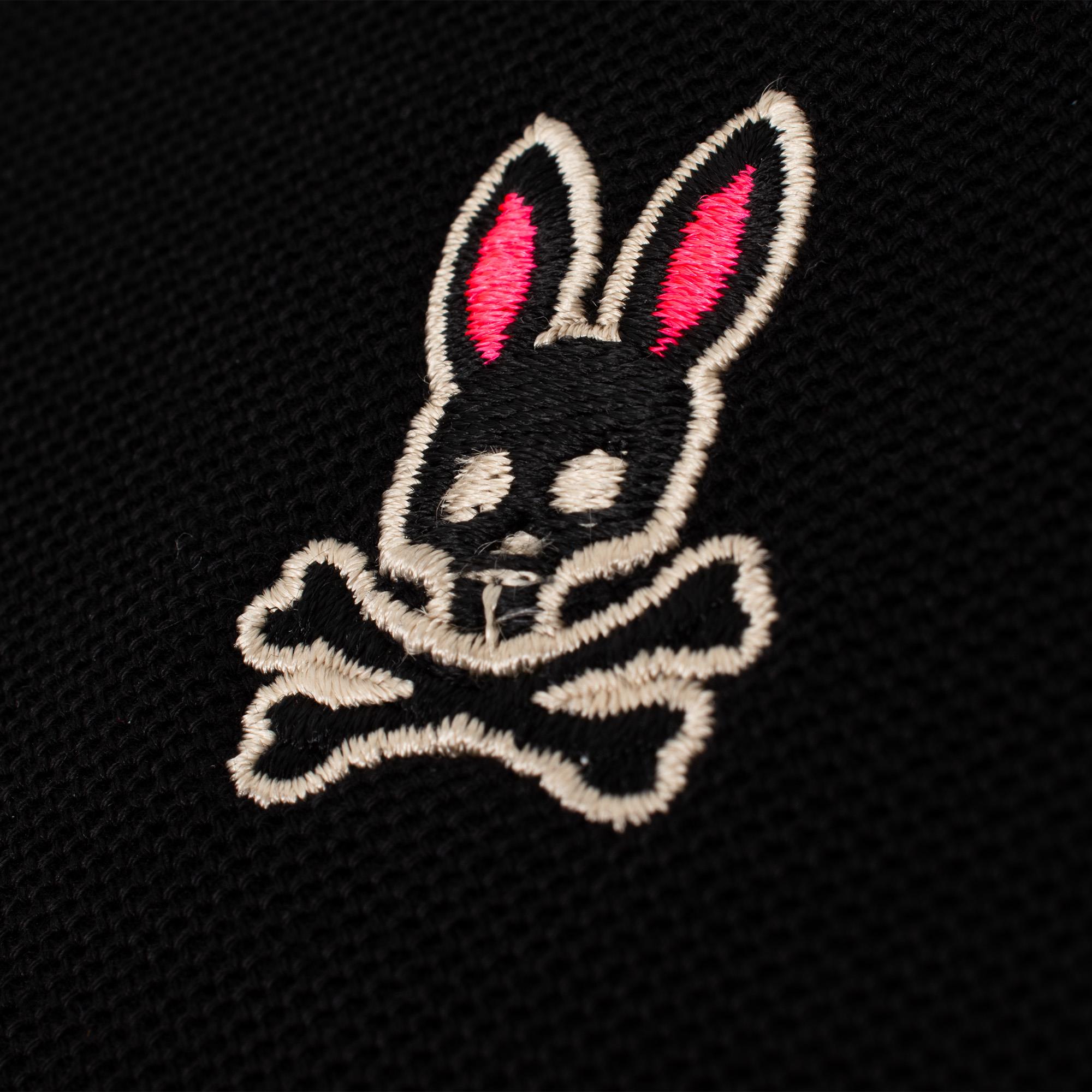Psycho Bunny Kingsbury Pique Polo Black