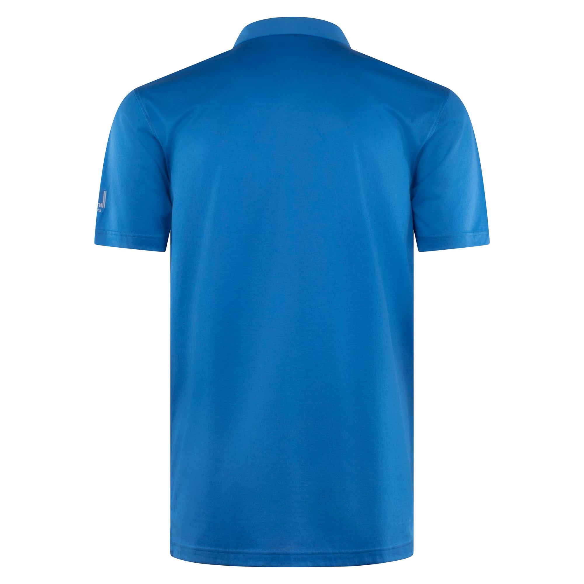 Dunhill Links Mens Golf Polo Shirt Sussex Blue