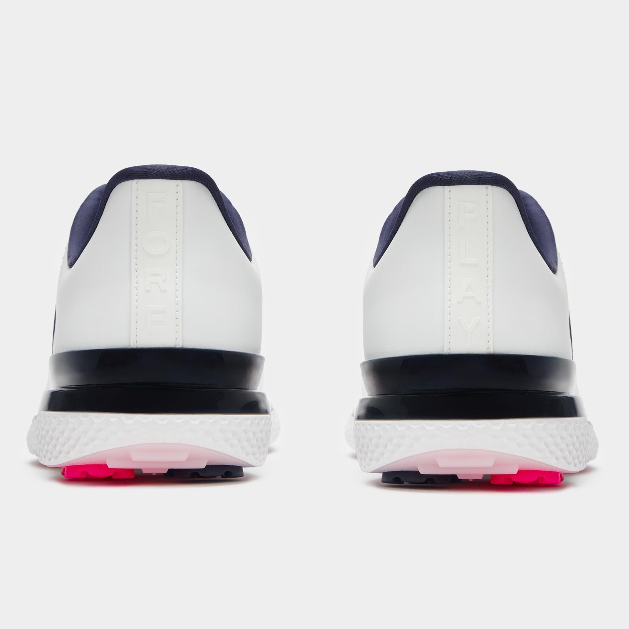 G/FORE Gallivan2r Side Stripe Kiltie Ladies Golf Shoes Snow/Twilight