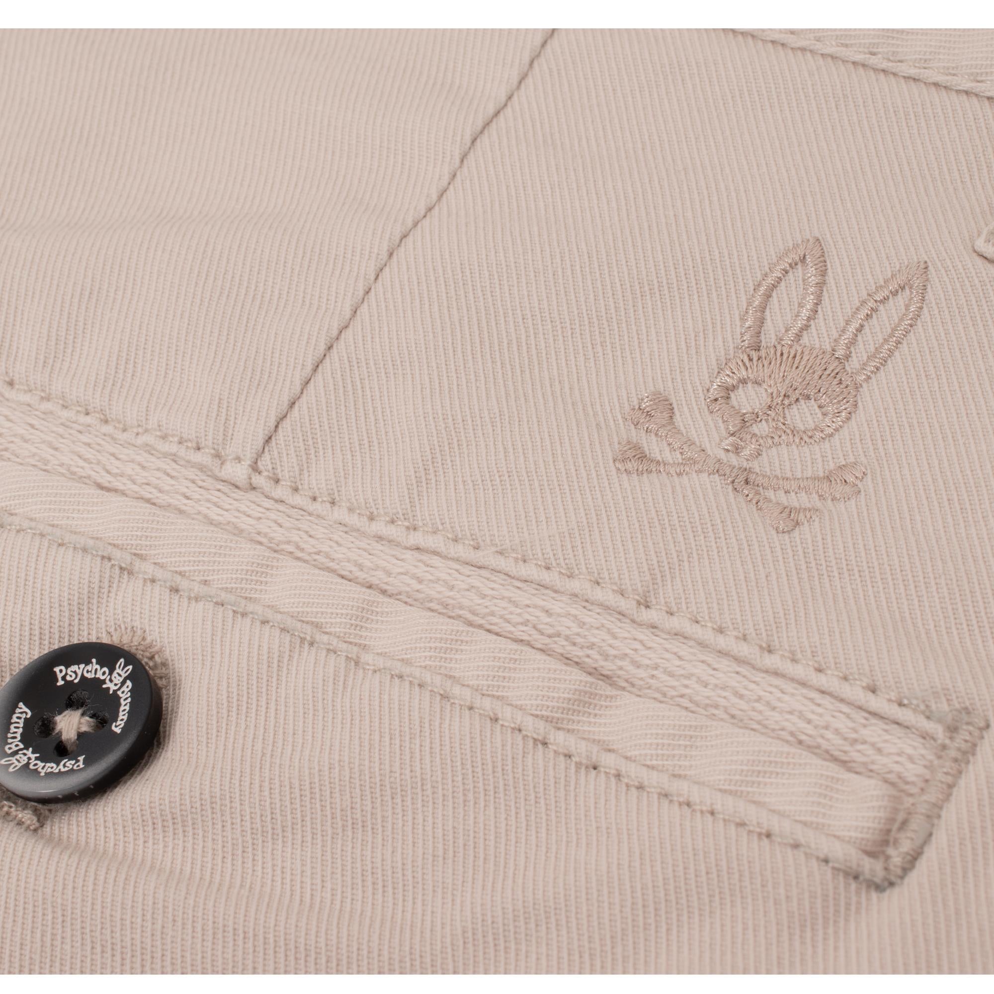 Psycho Bunny Diego Chino Shorts Natural Linen